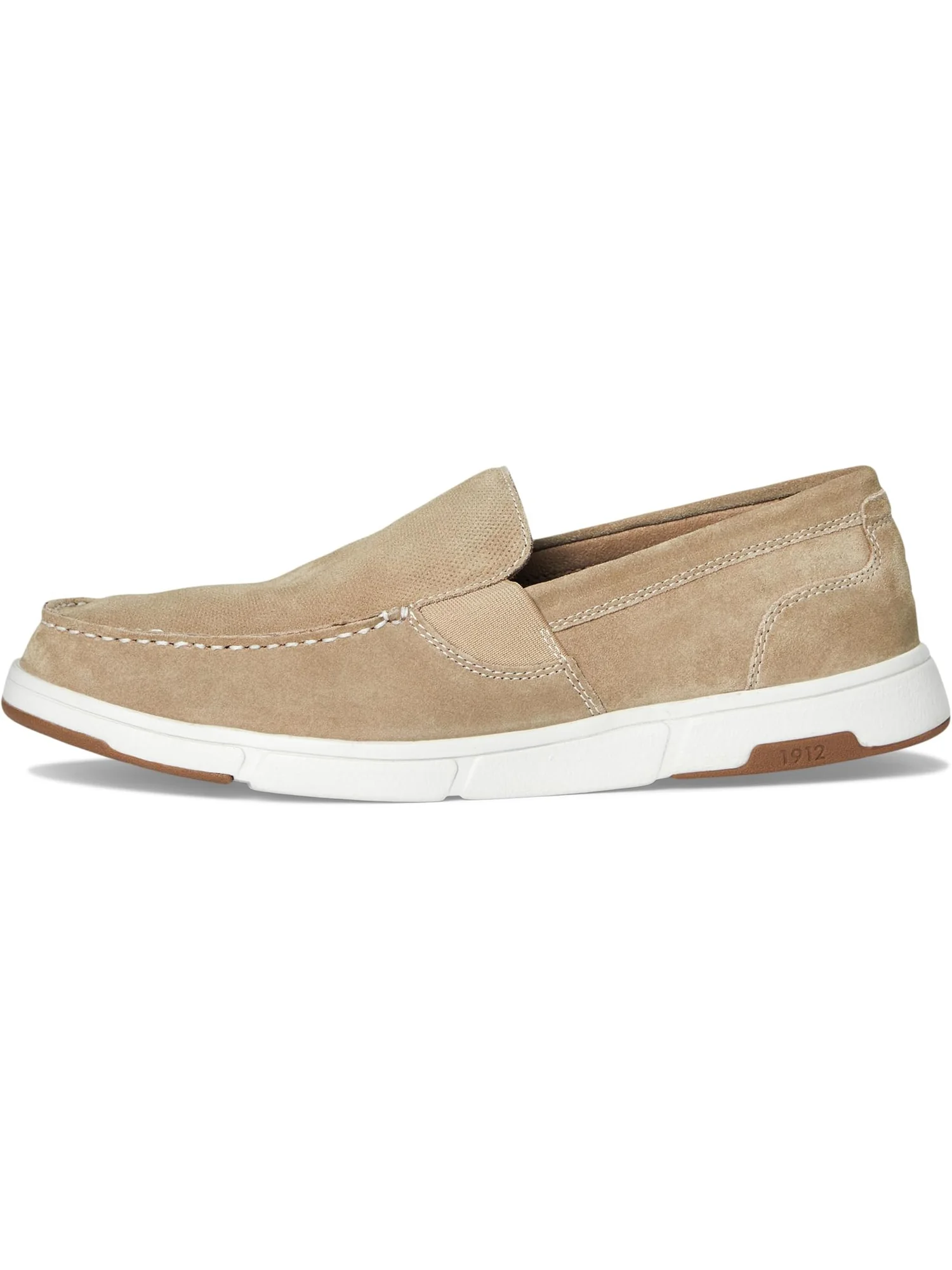 Кроссовки Nunn Bush Luca Moccasin Toe Venetian Suede Slip-On Lightweight Comfortable Loafers — 4
