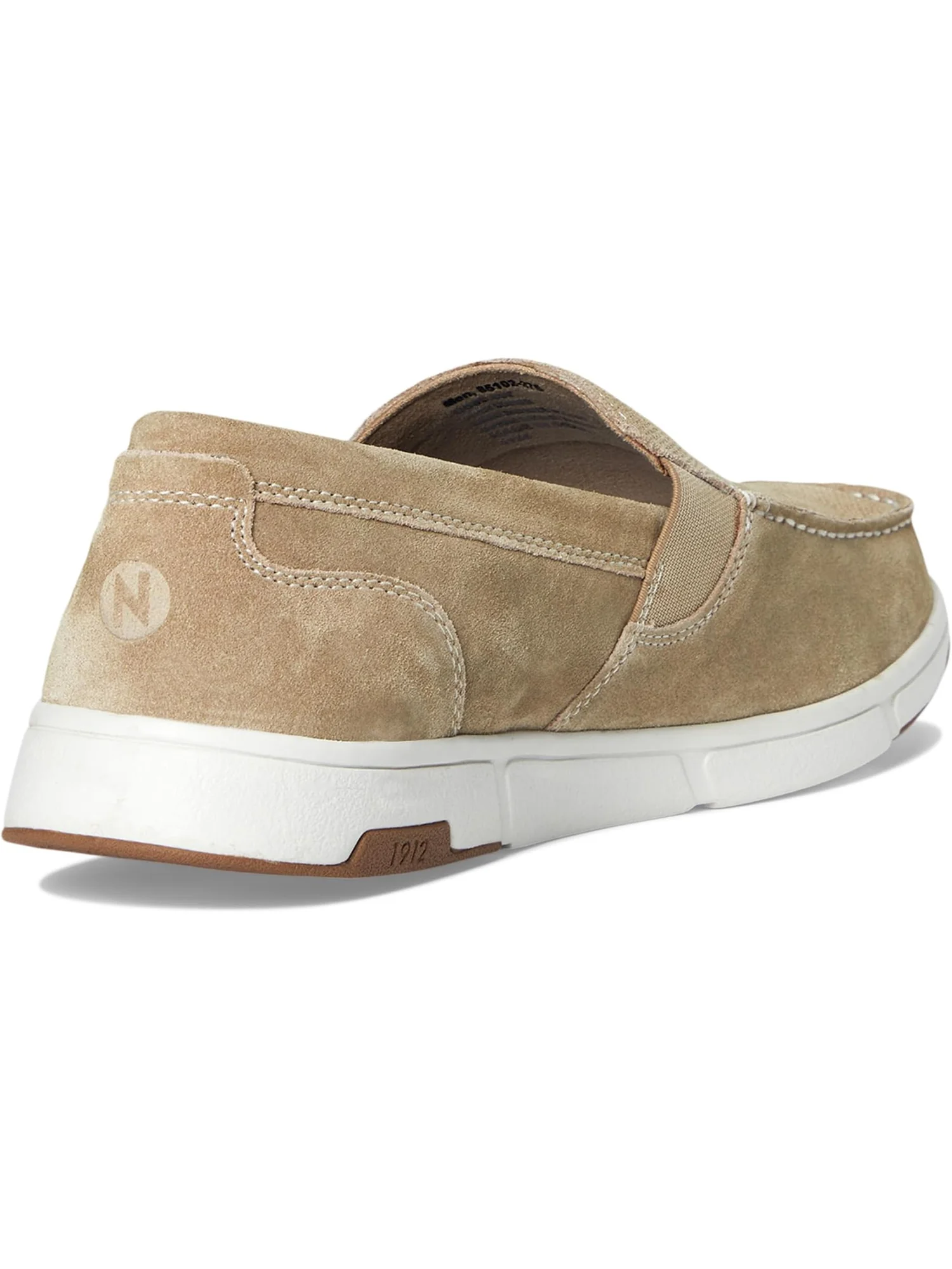 Кроссовки Nunn Bush Luca Moccasin Toe Venetian Suede Slip-On Lightweight Comfortable Loafers — 5