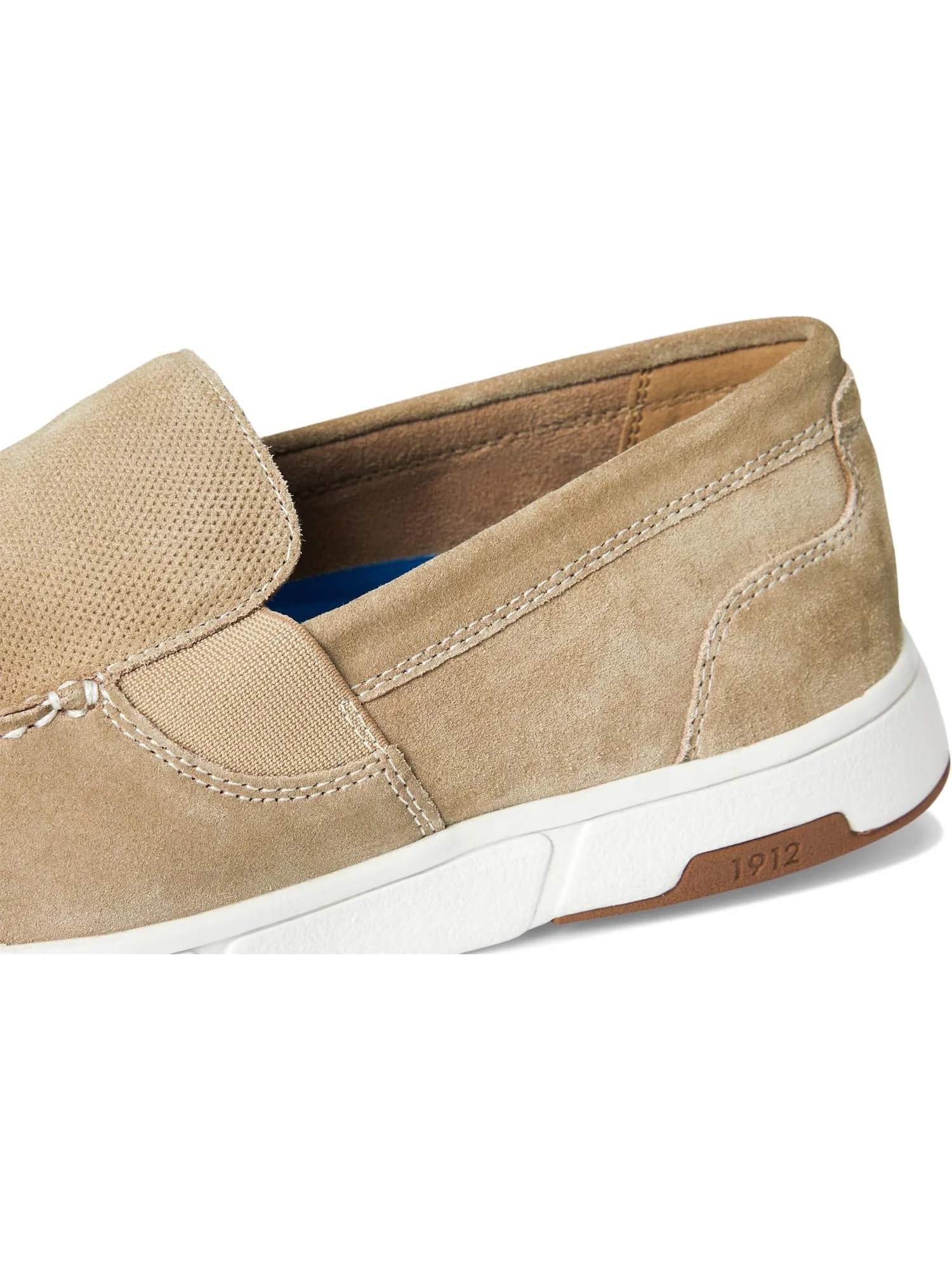Кроссовки Nunn Bush Luca Moccasin Toe Venetian Suede Slip-On Lightweight Comfortable Loafers — 6