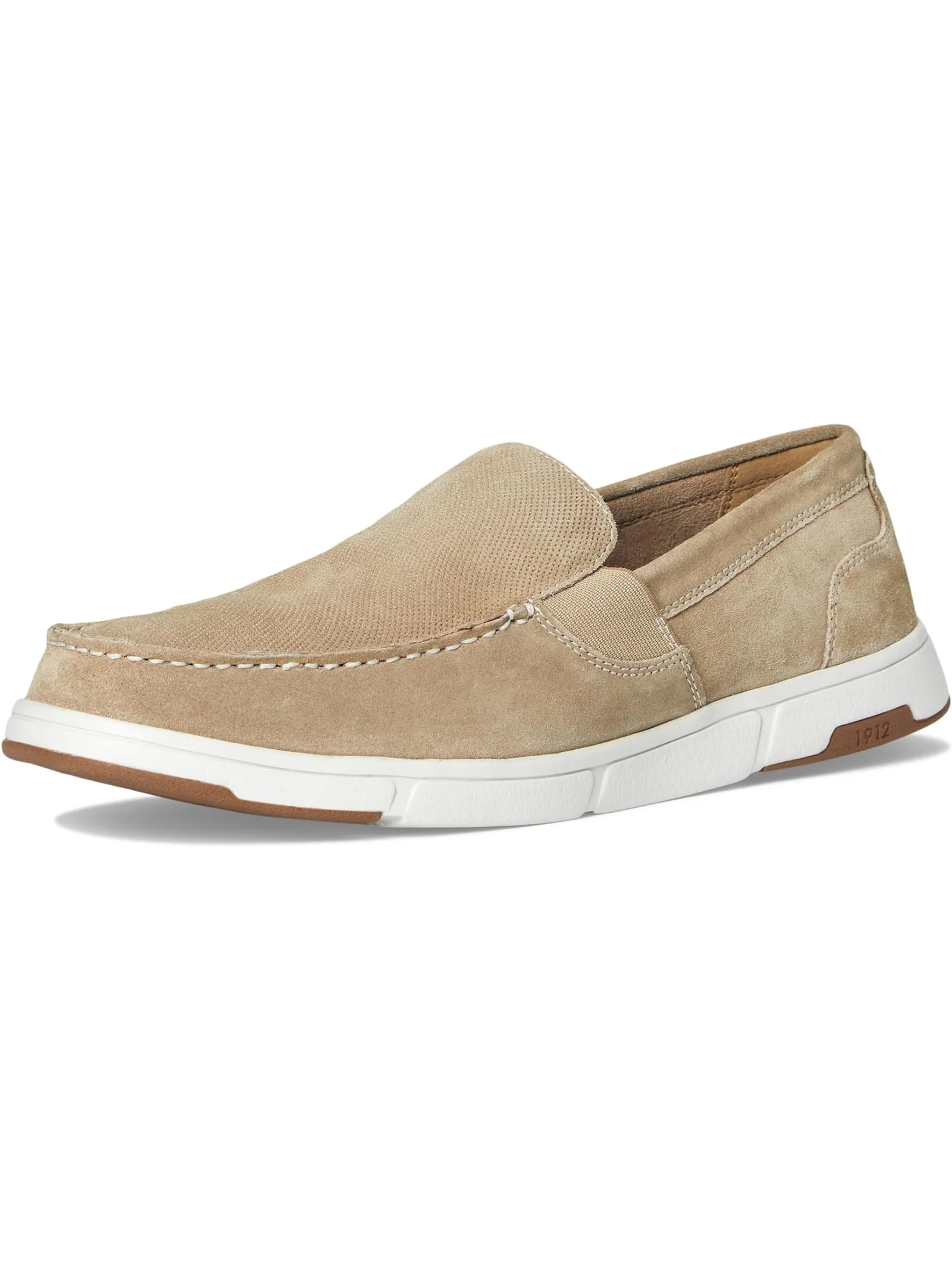 Кроссовки Nunn Bush Luca Moccasin Toe Venetian Suede Slip-On Lightweight Comfortable Loafers — 7