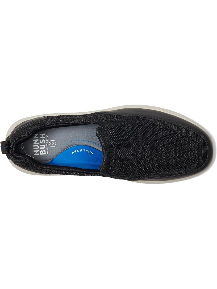 Кроссовки Nunn Bush Ponte Knit Moc Toe Slip-On Sneakers Hybrid Casual Lightweight Athletic Style Loafer — 2
