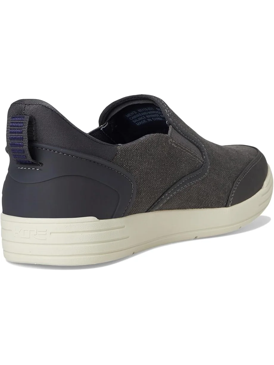 Кроссовки Nunn Bush Kore City Walk Canvas EZ Moc Toe Slip-On Sneakers Easy On and Easy Off — 5