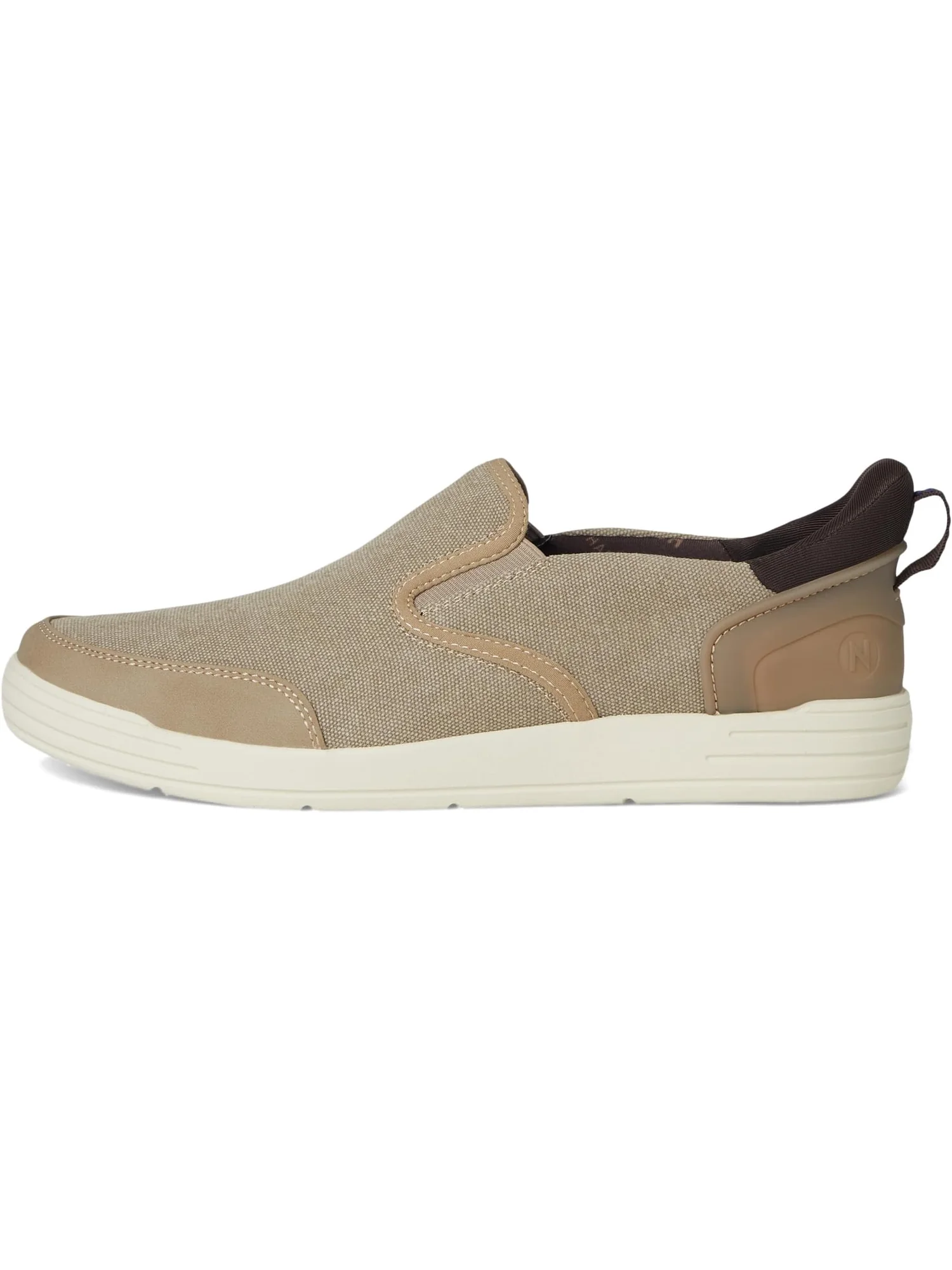 Кроссовки Nunn Bush Men's Kore City Walk Canvas EZ Moc Toe Slip-On Sneakers Easy On and Easy Off — 4