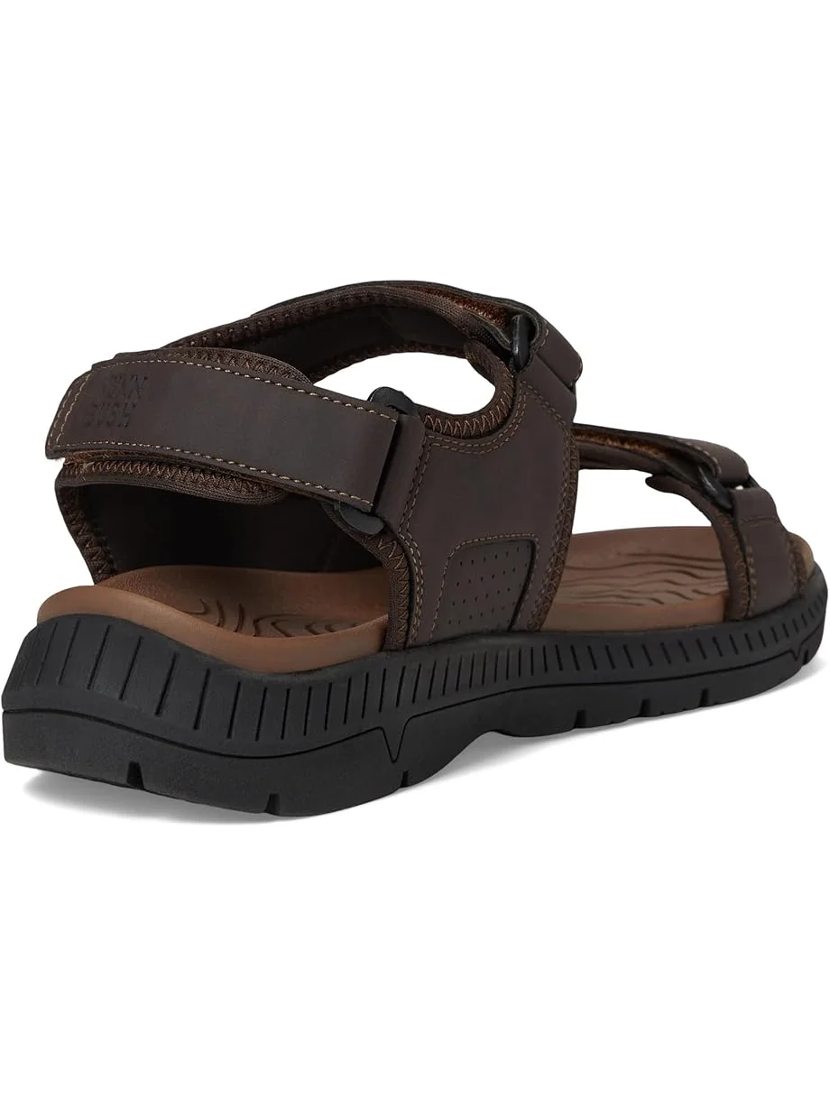 Сандалии Nunn Bush Laguna 3 Strap River Sandal Lightweight Adjustable and Comfortable — 5