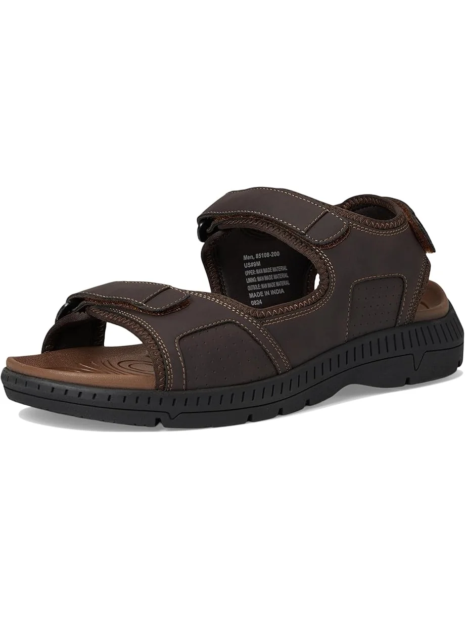 Сандалии Nunn Bush Laguna 3 Strap River Sandal Lightweight Adjustable and Comfortable — 7