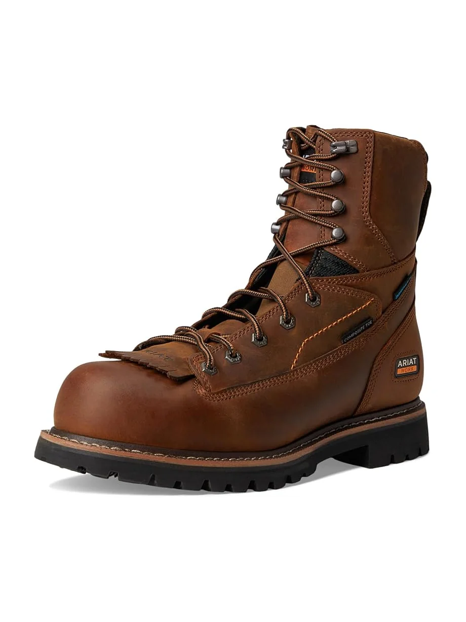 Ботинки Ariat Longview Shock Shield 8" Waterproof Composite Toe Work Boots — 7
