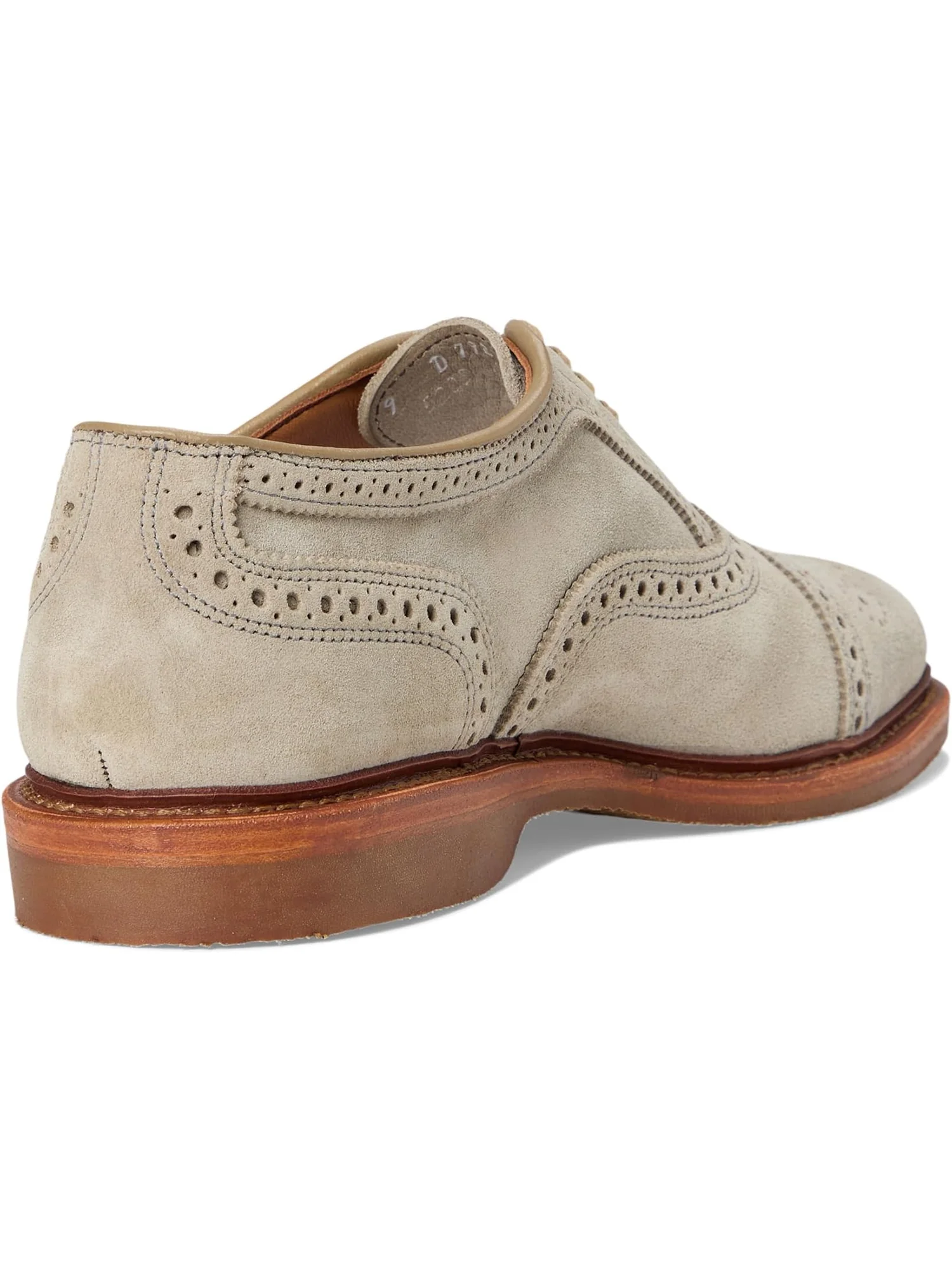 Оксфорды Allen Edmonds Strand Verse Oxford Shoes, цвет Vapor Suede — 5