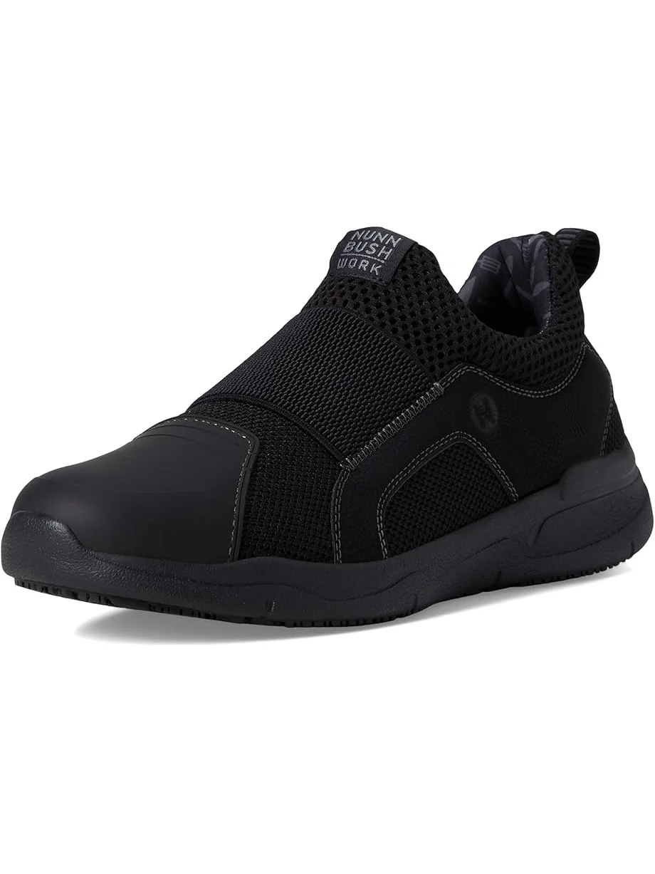 Ботинки Nunn Bush Grazie AP1 Work Slip-On Slip-Resistant Work Shoe EZ On Athletic Style Sneaker — 7