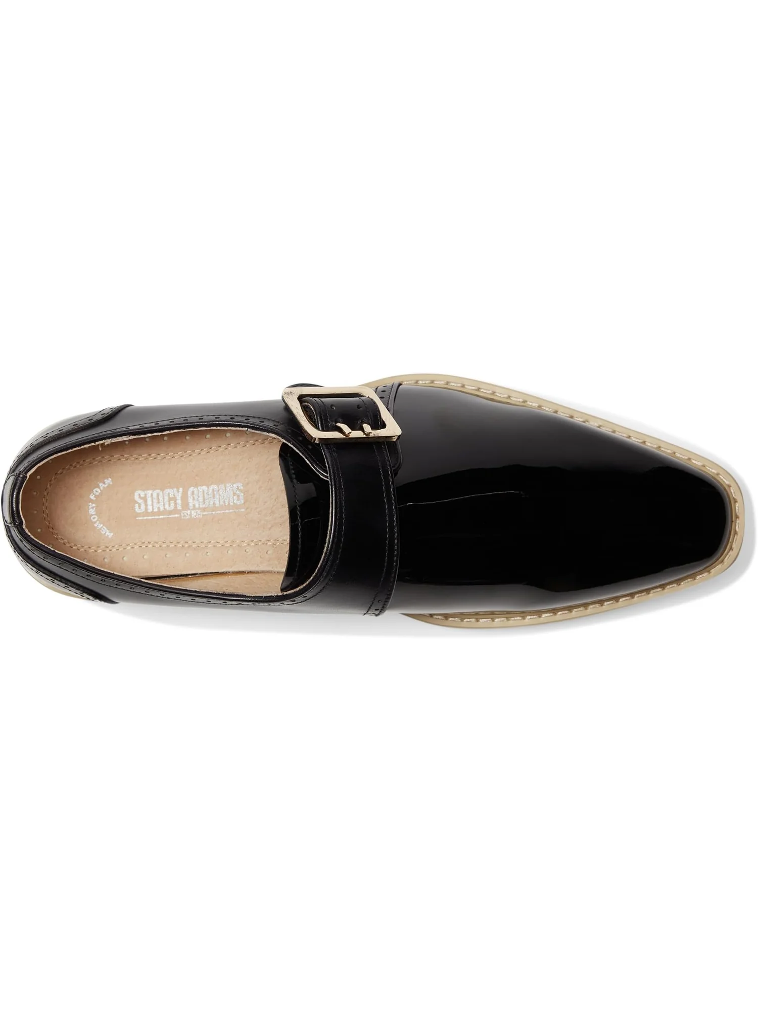 Оксфорды Stacy Adams Men's Bartram Monk Strap — 2