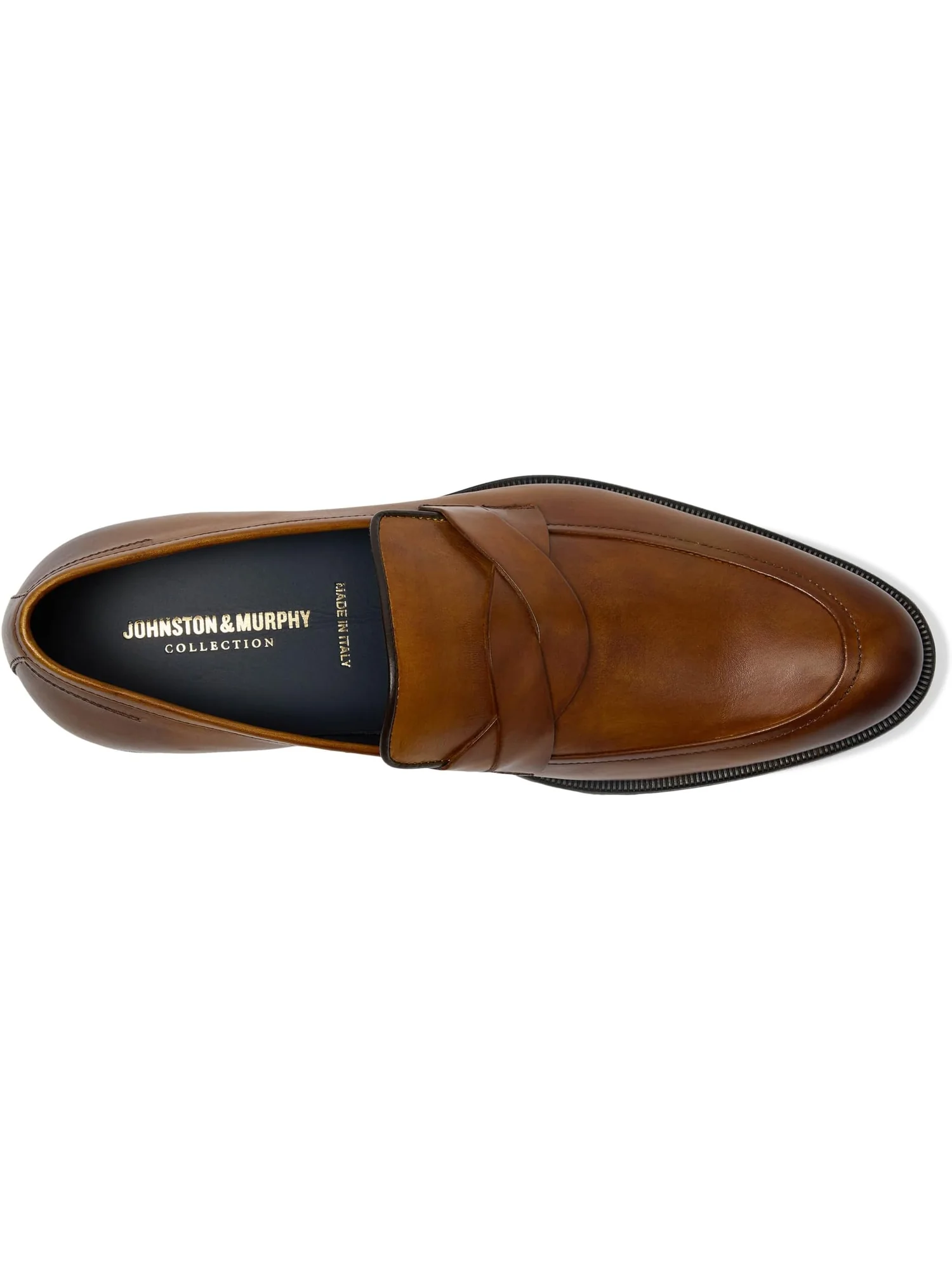 Лоферы Johnston & Murphy Collection Flynch Braided Strap Loafer — 2