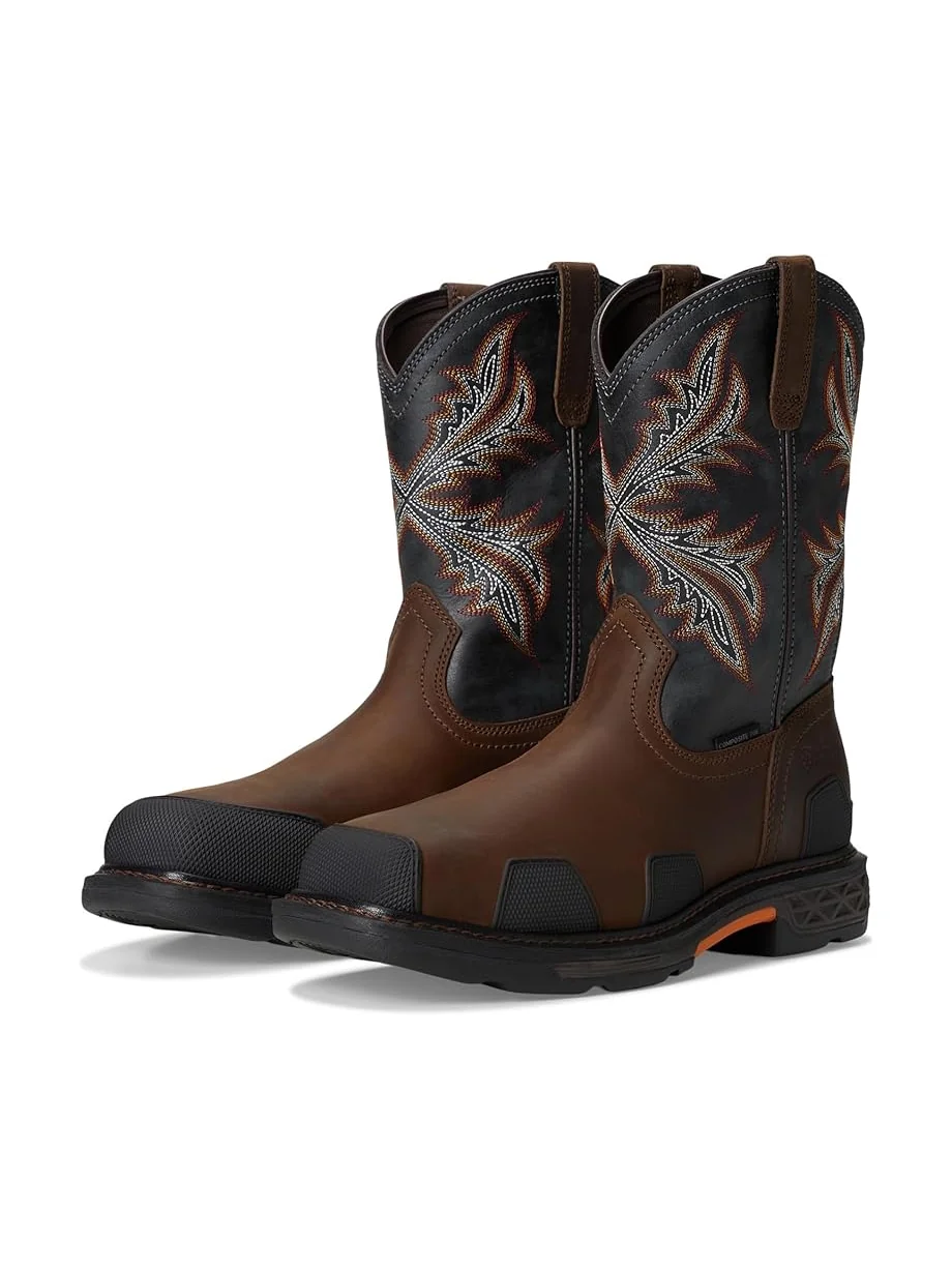 Ботинки Ariat OverDrive Wide Square Toe Composite Toe Work Boots — 1