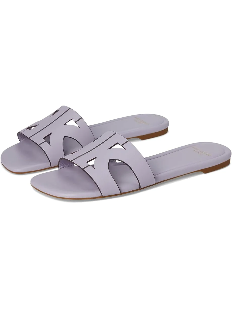 Сандалии Kate Spade New York Duo Slide Sandal — бежевый