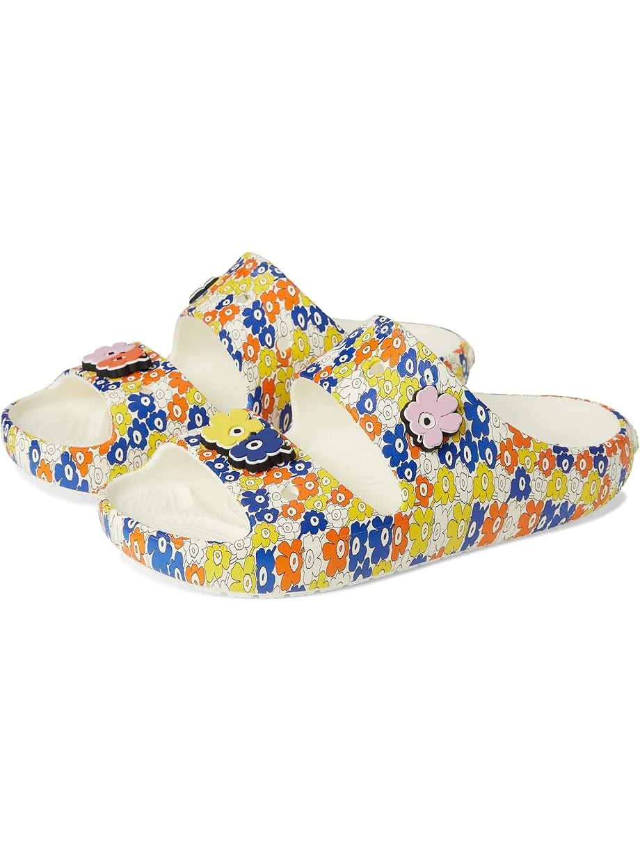 Сандалии Crocs Marimekko Classic Slides, цвет Floral/Marimekko — 1