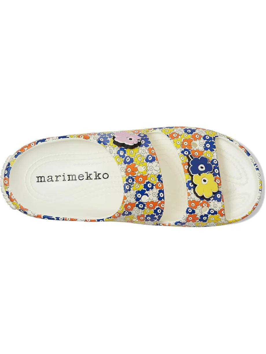 Сандалии Crocs Marimekko Classic Slides, цвет Floral/Marimekko — 2