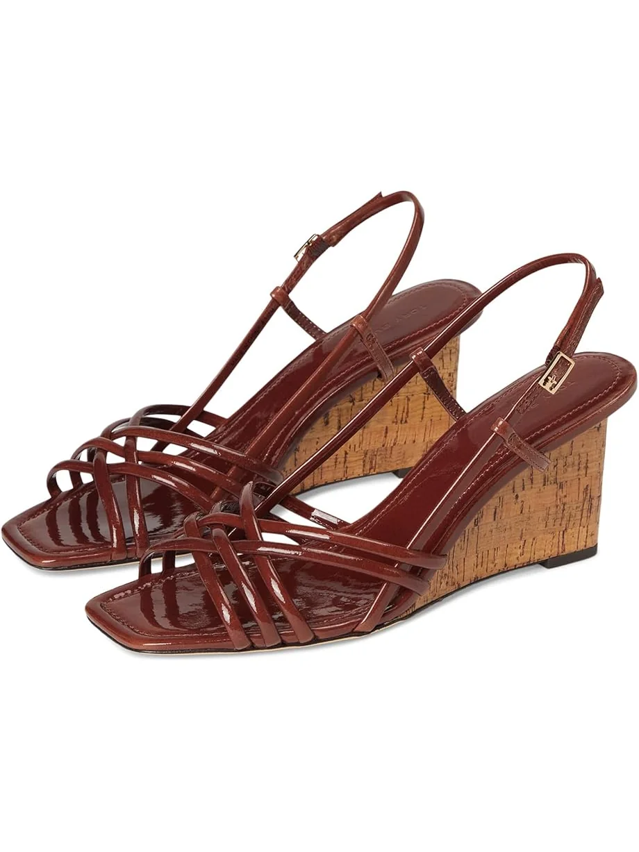 Туфли Tory Burch Multi Strap Wedge Sandals 75mm — 1
