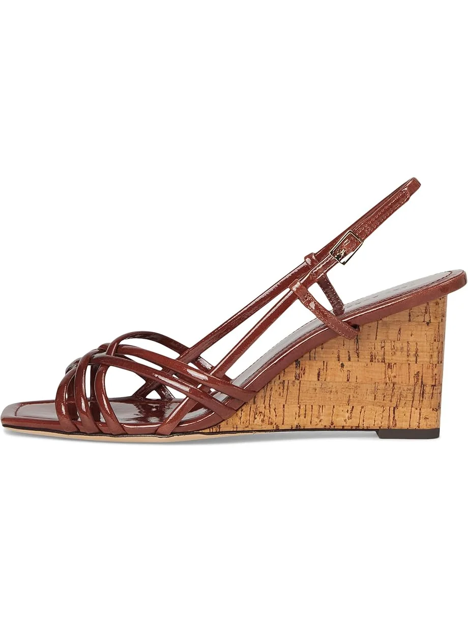 Туфли Tory Burch Multi Strap Wedge Sandals 75mm — 4