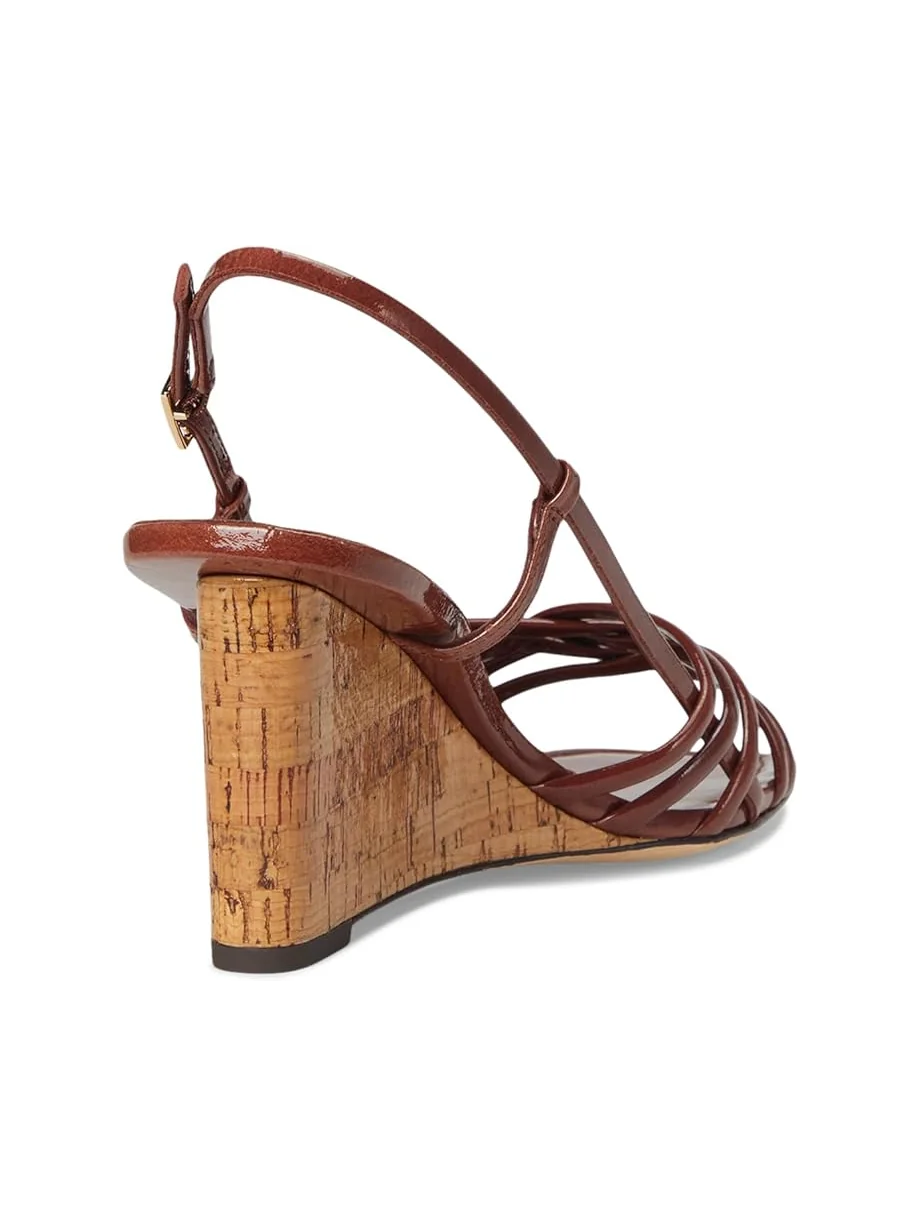 Туфли Tory Burch Multi Strap Wedge Sandals 75mm — 5