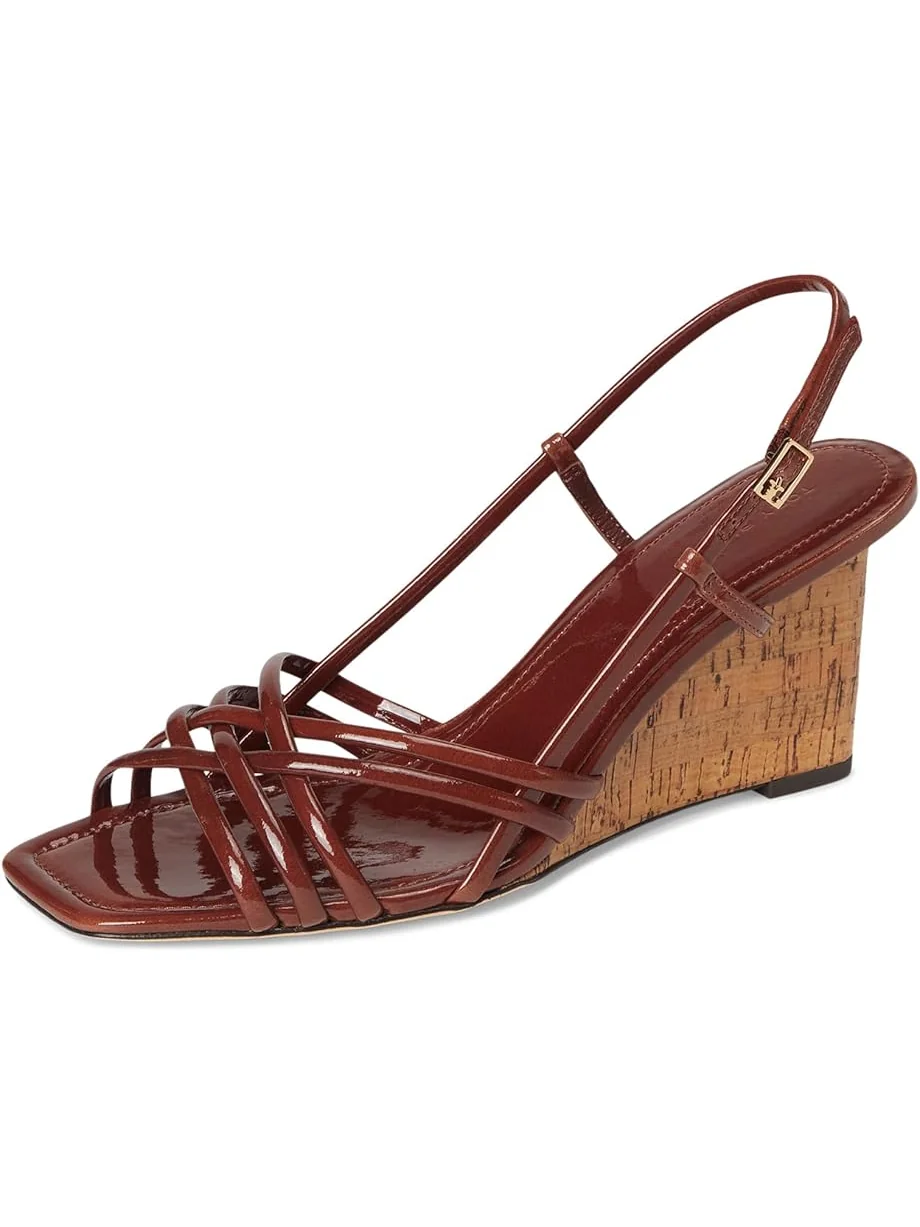 Туфли Tory Burch Multi Strap Wedge Sandals 75mm — 7