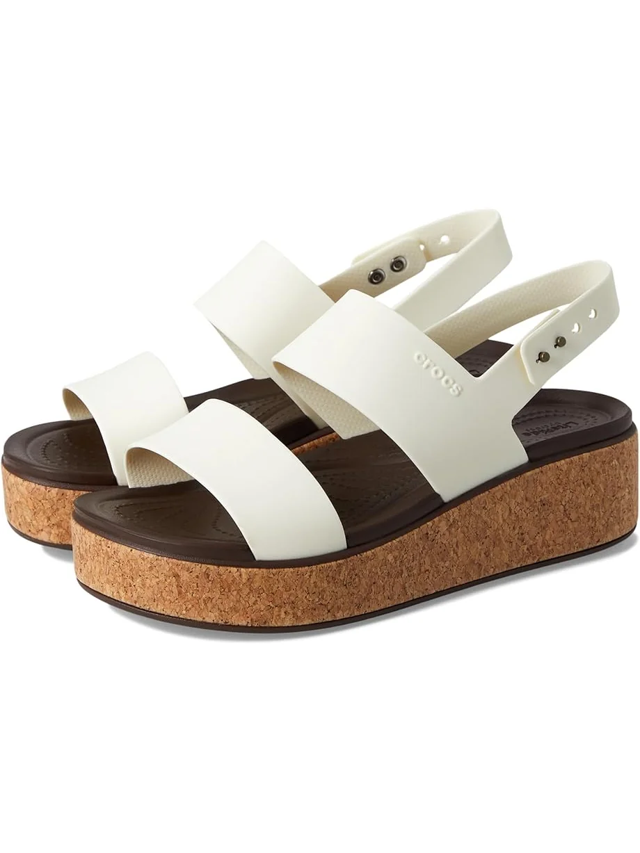 Туфли Crocs Brooklyn Cork Low Wedge — 1