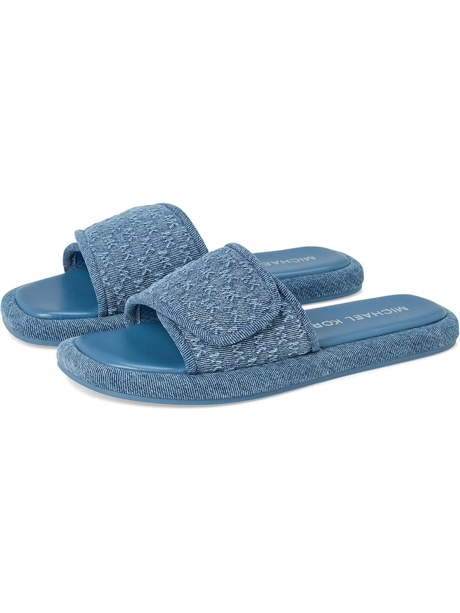 Сандалии MICHAEL Michael Kors Suki Flat Slide, цвет Union Wash — 1