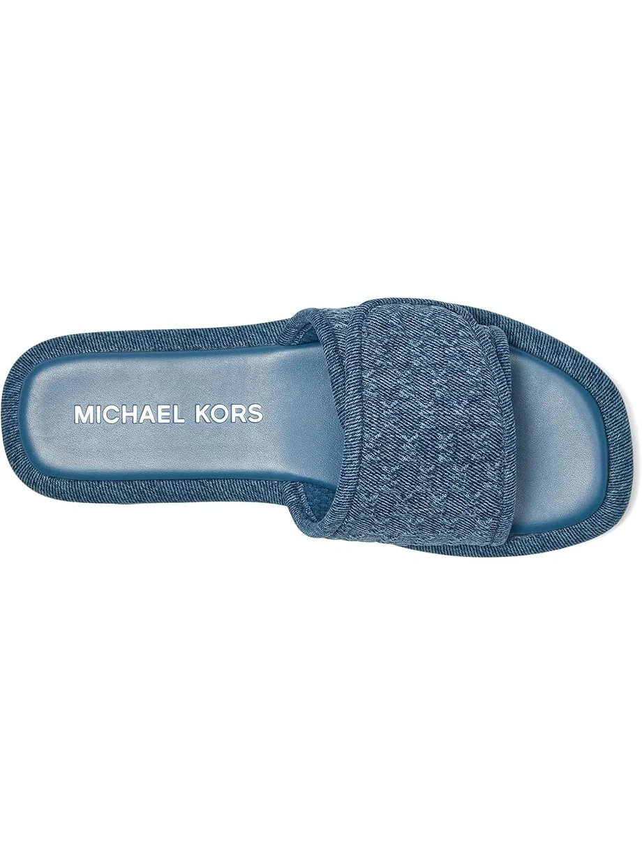 Сандалии MICHAEL Michael Kors Suki Flat Slide, цвет Union Wash — 2
