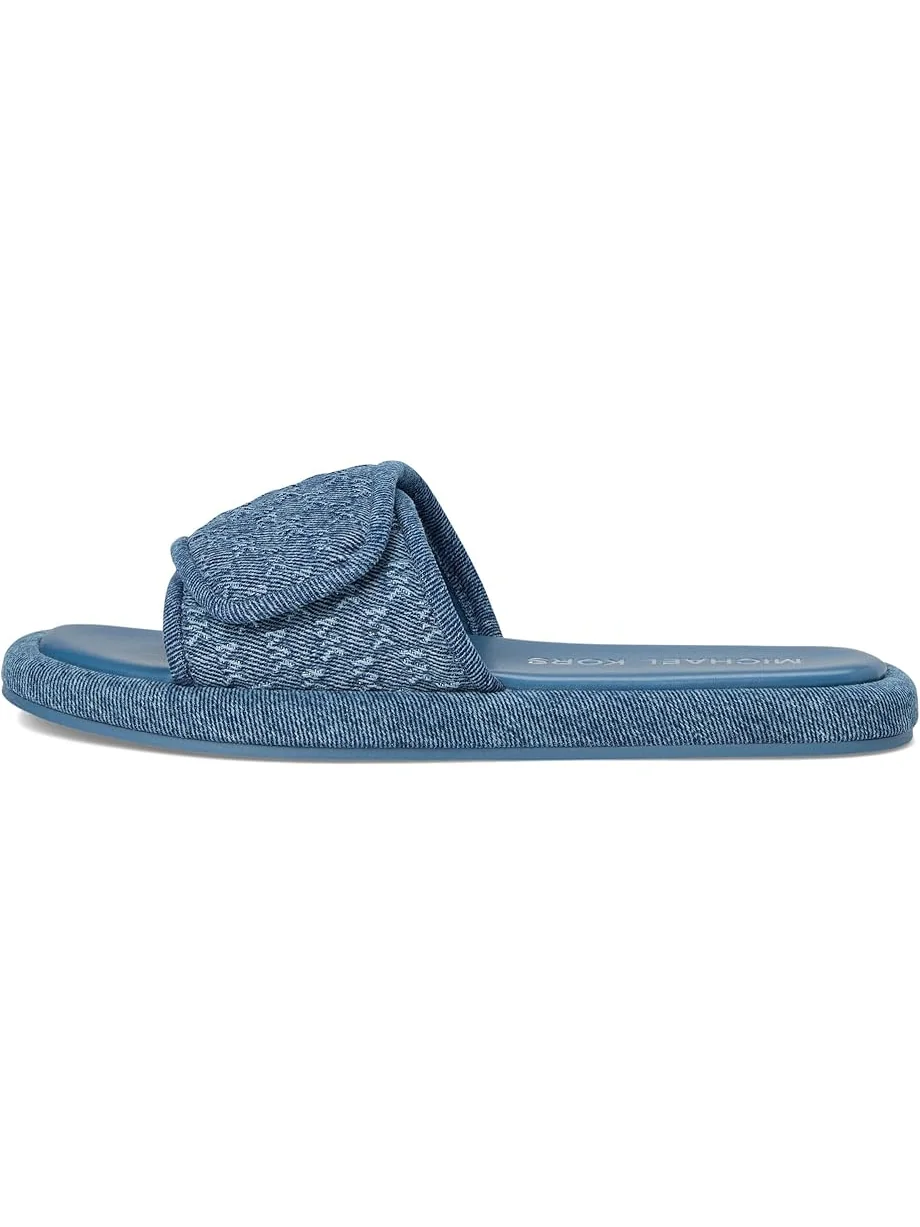 Сандалии MICHAEL Michael Kors Suki Flat Slide, цвет Union Wash — 4