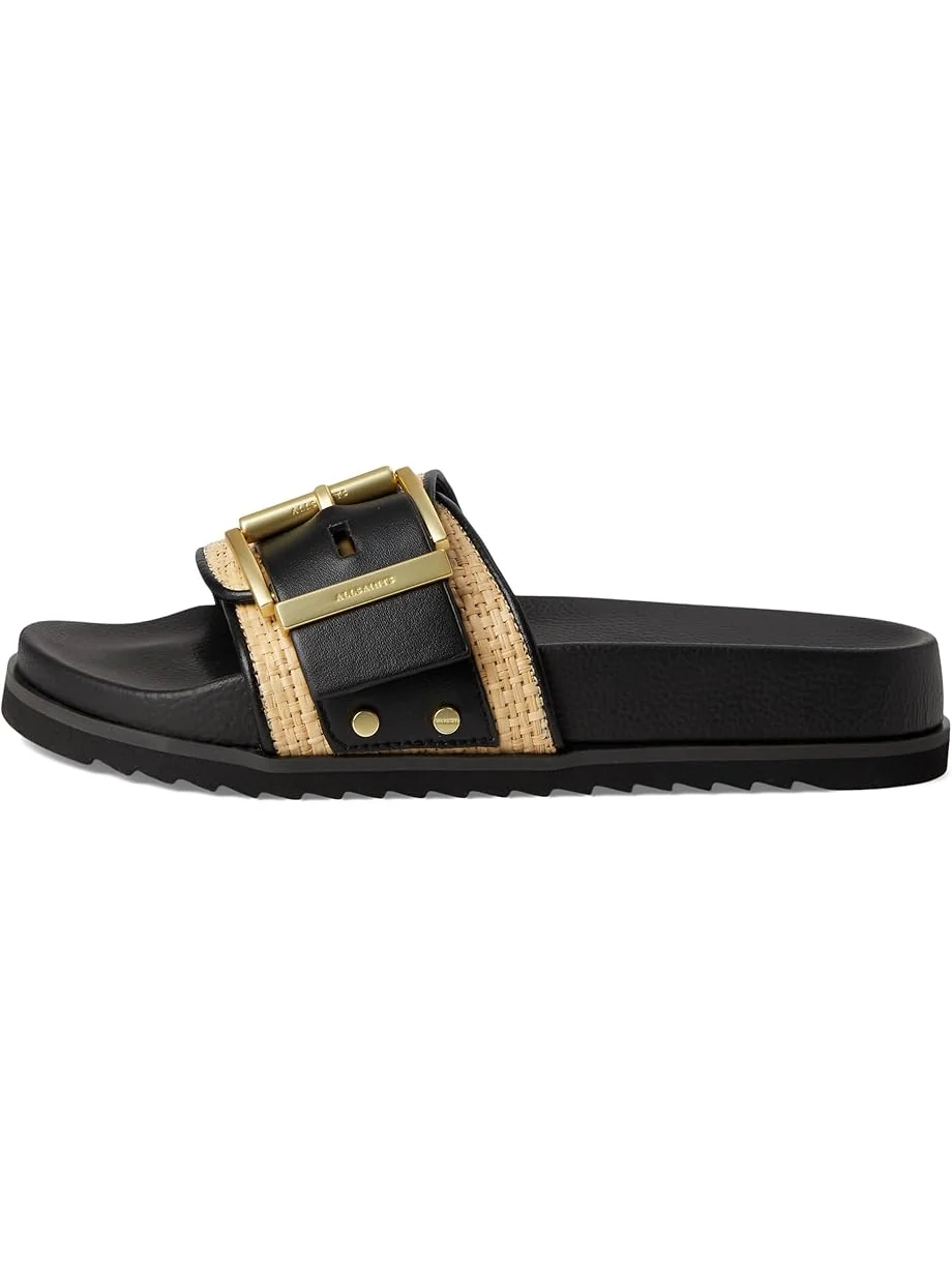 Сандалии AllSaints Ellie Raffia Slider — 4