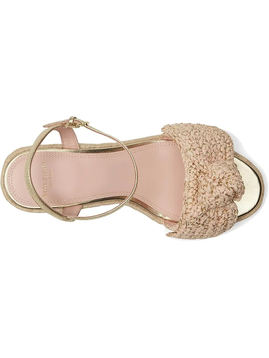 Туфли Kate Spade New York Leandra Raffia Espadrille Wedge Sandal — 2