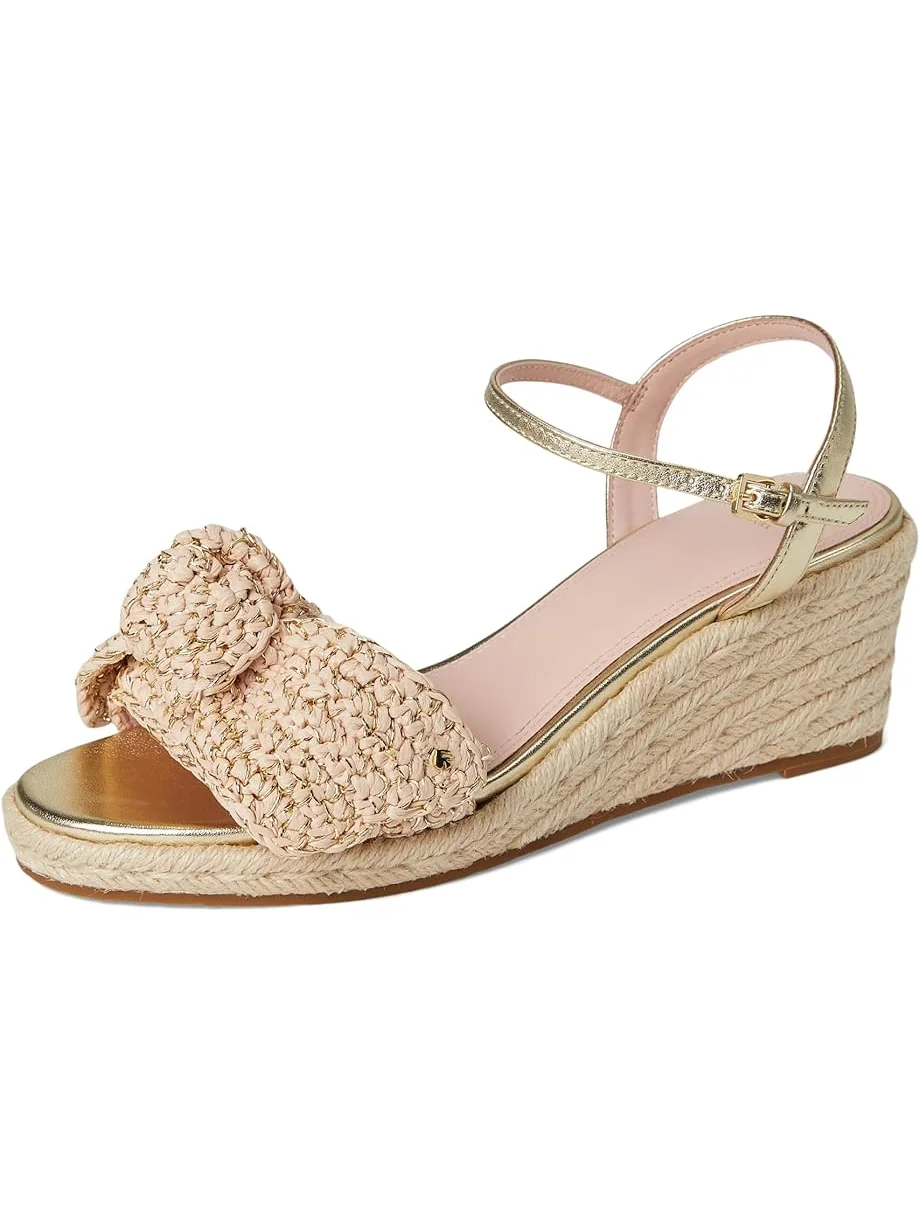 Туфли Kate Spade New York Leandra Raffia Espadrille Wedge Sandal — 7
