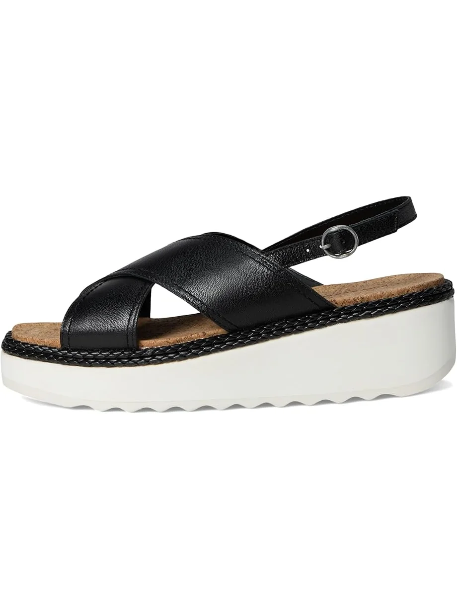 Туфли Lucky Brand Pebina Cross Band Wedge Sandals — 4