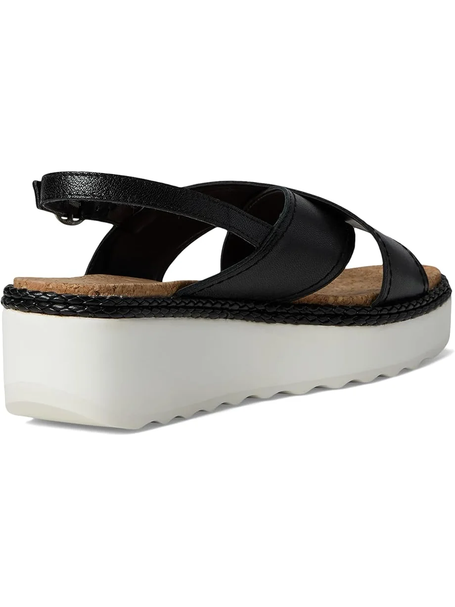 Туфли Lucky Brand Pebina Cross Band Wedge Sandals — 5