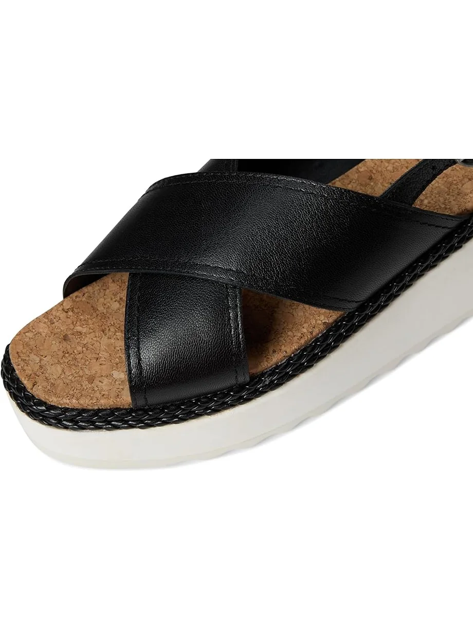 Туфли Lucky Brand Pebina Cross Band Wedge Sandals — 6