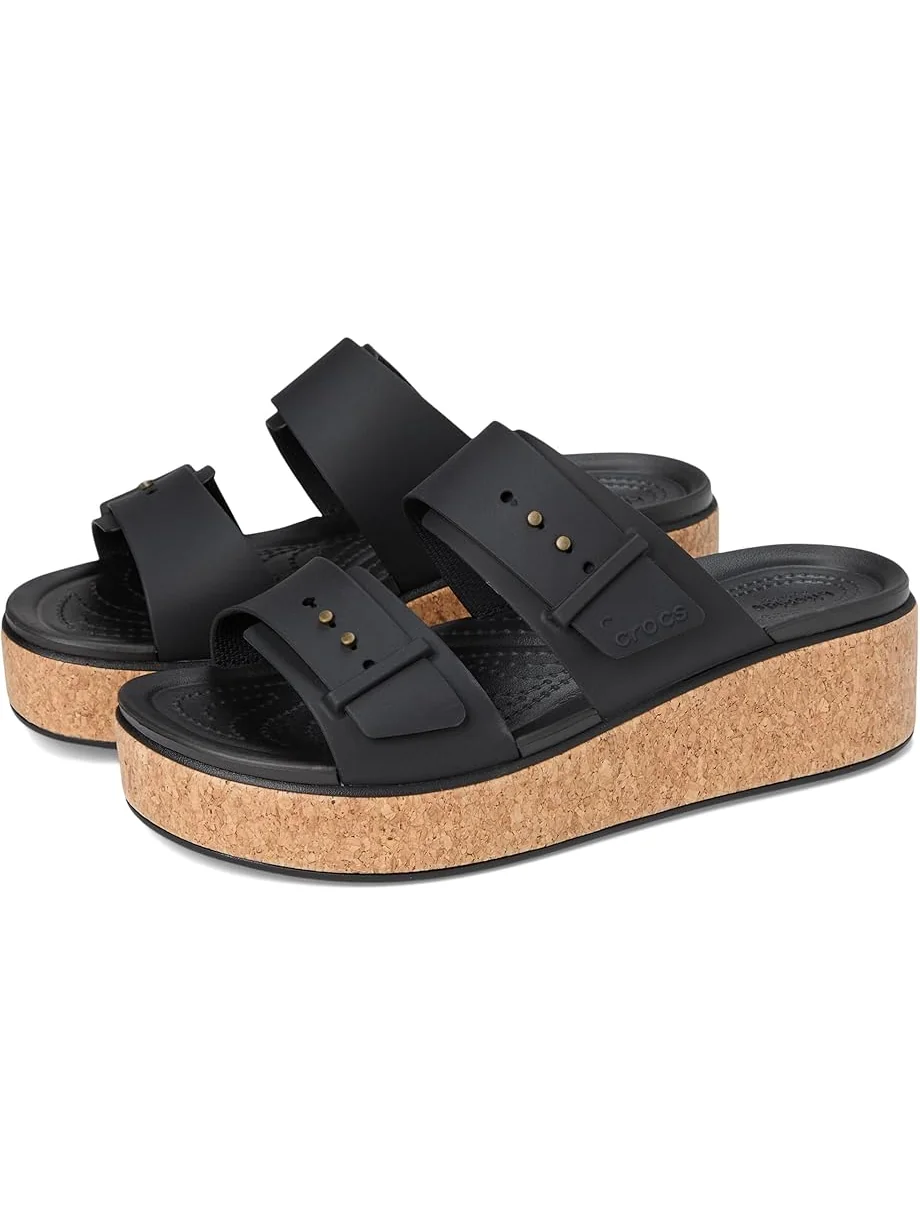Сандалии Crocs Brooklyn Cork Buckle Sandals — 1