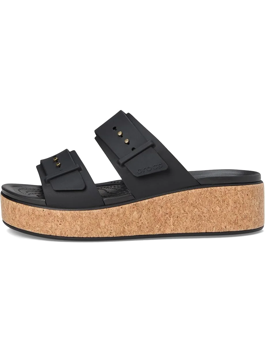 Сандалии Crocs Brooklyn Cork Buckle Sandals — 4