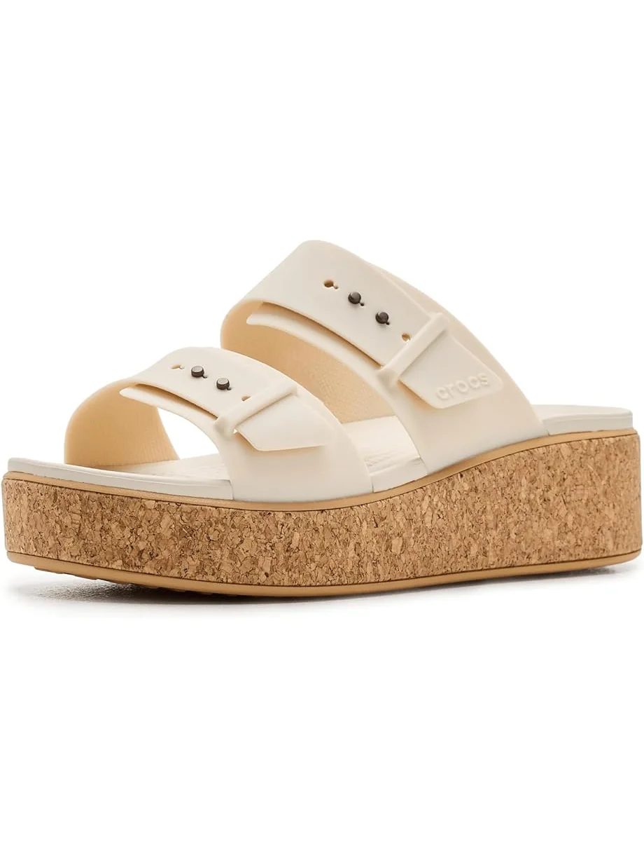 Женские сандалии Crocs Brooklyn Cork Buckle — 1