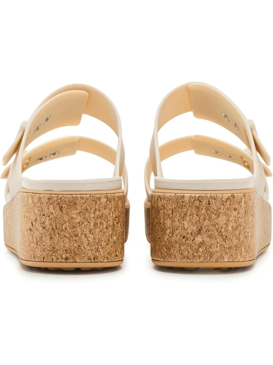 Женские сандалии Crocs Brooklyn Cork Buckle — 7