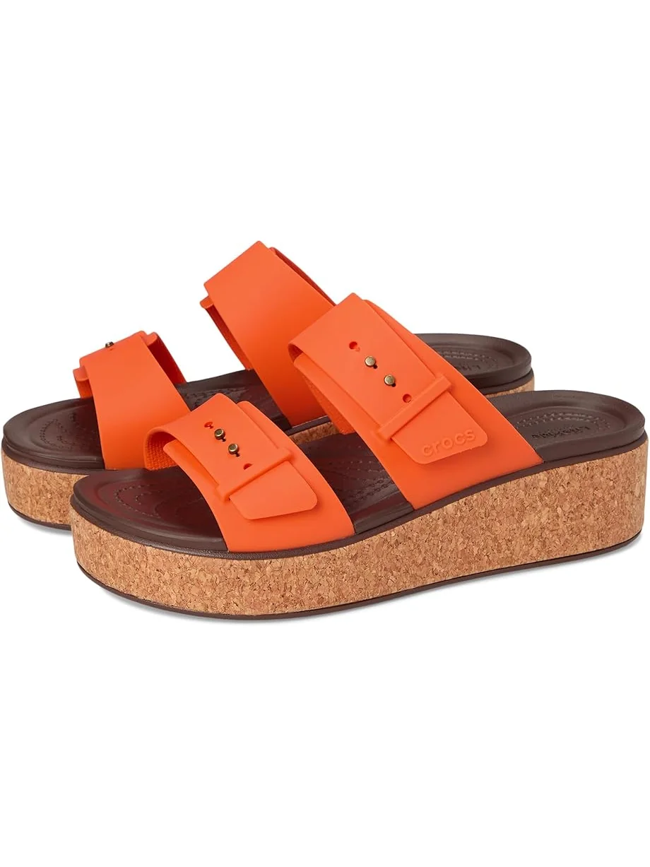 Сандалии Crocs Brooklyn Cork Buckle Sandals — 1