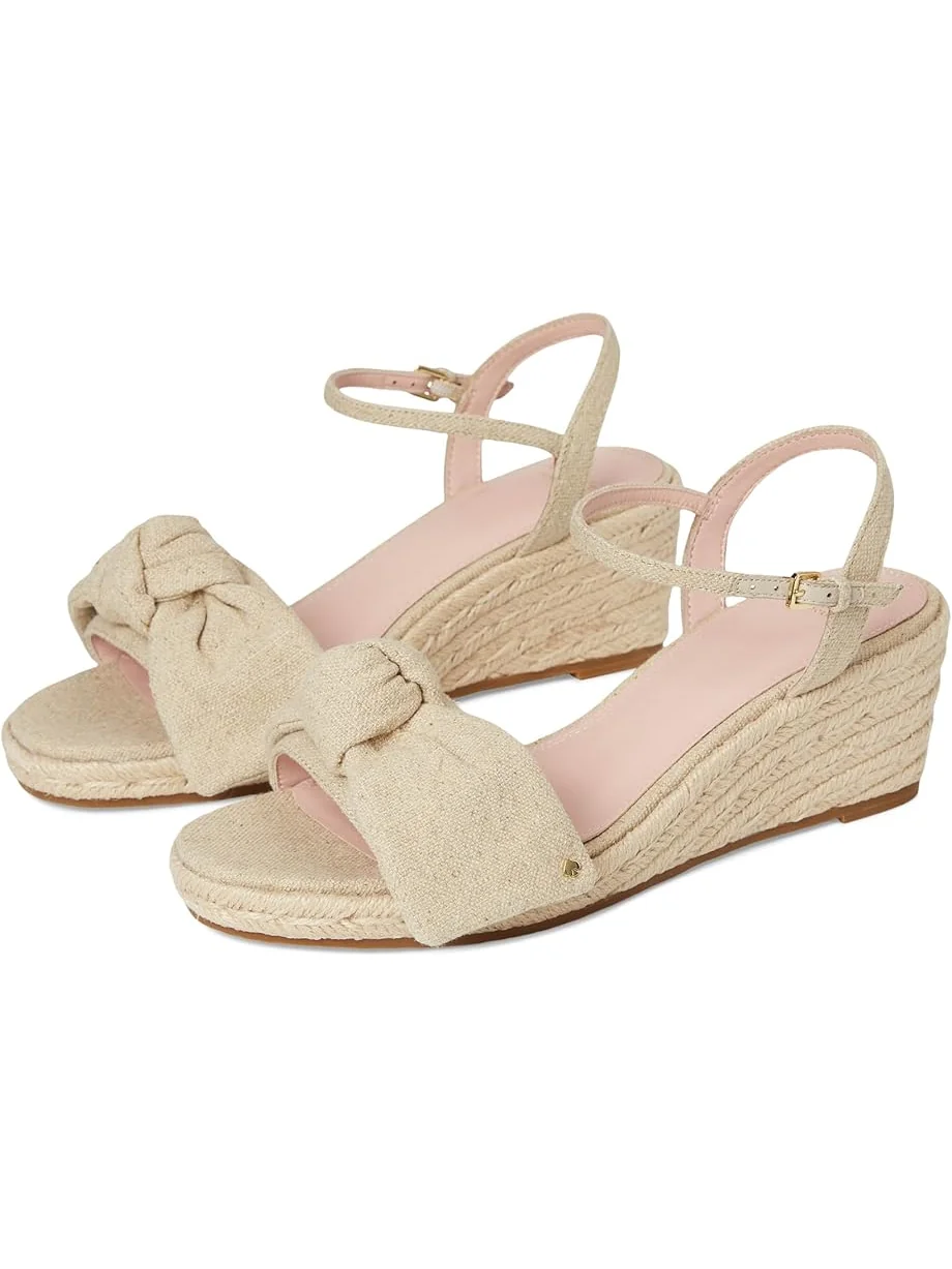 Туфли Kate Spade New York Leandra Espadrille Wedge Sandal — прозрачный