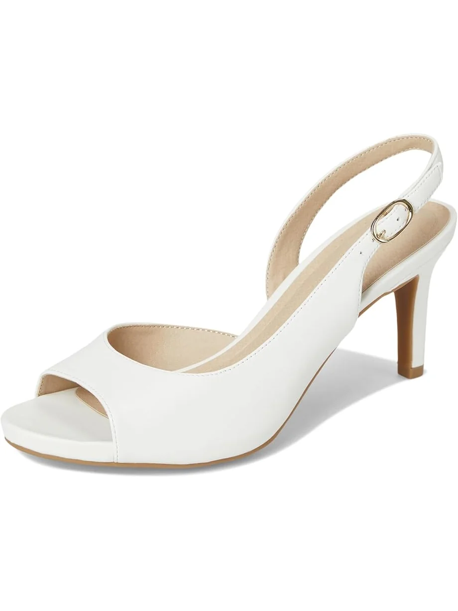 Туфли LifeStride Teller 2 Slingback Peep Toe Pumps — 7