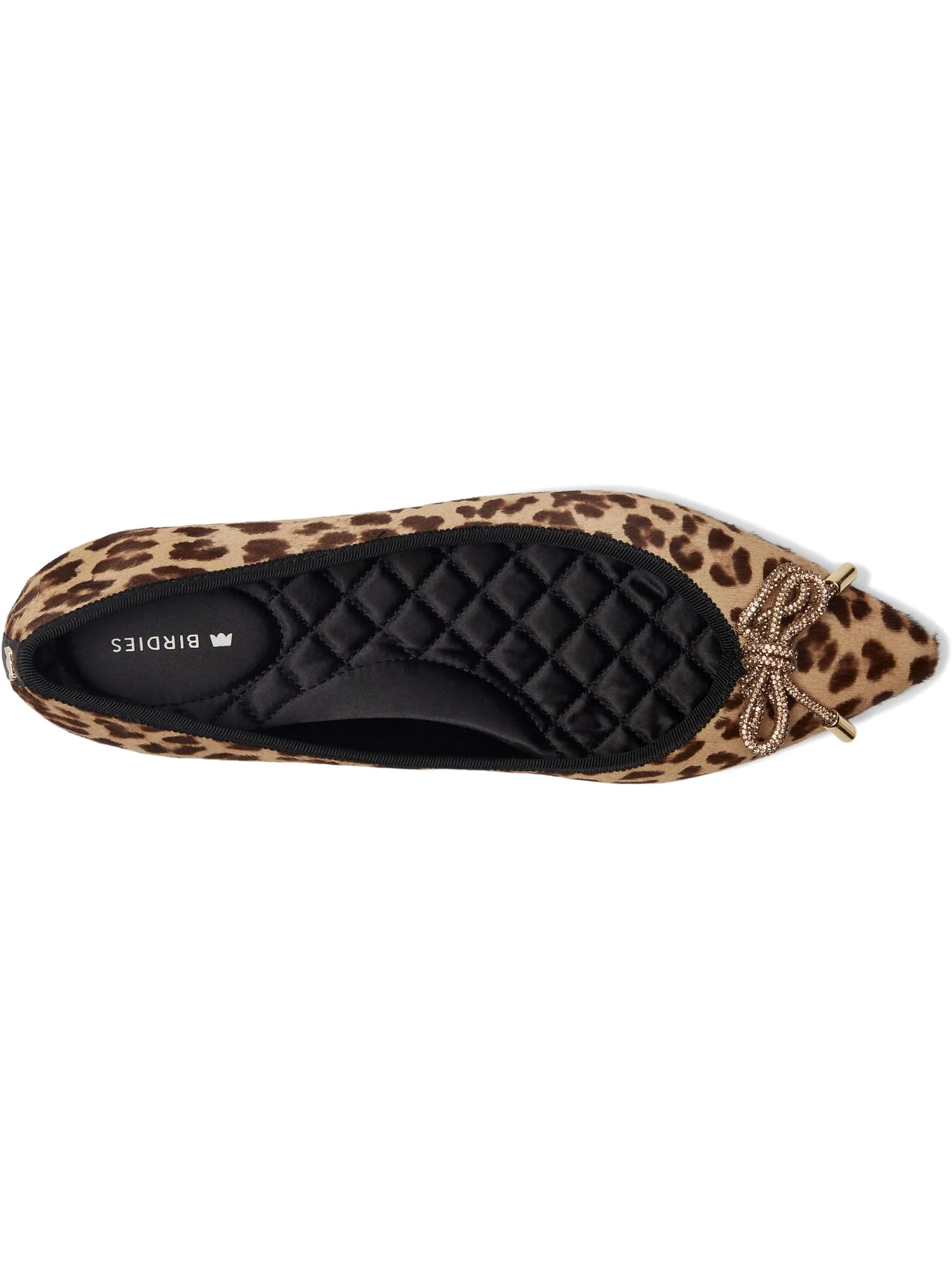 Балетки Birdies Women's The Goldfinch 15 Ballet Flat, Leopardprint Calf Hair — 2