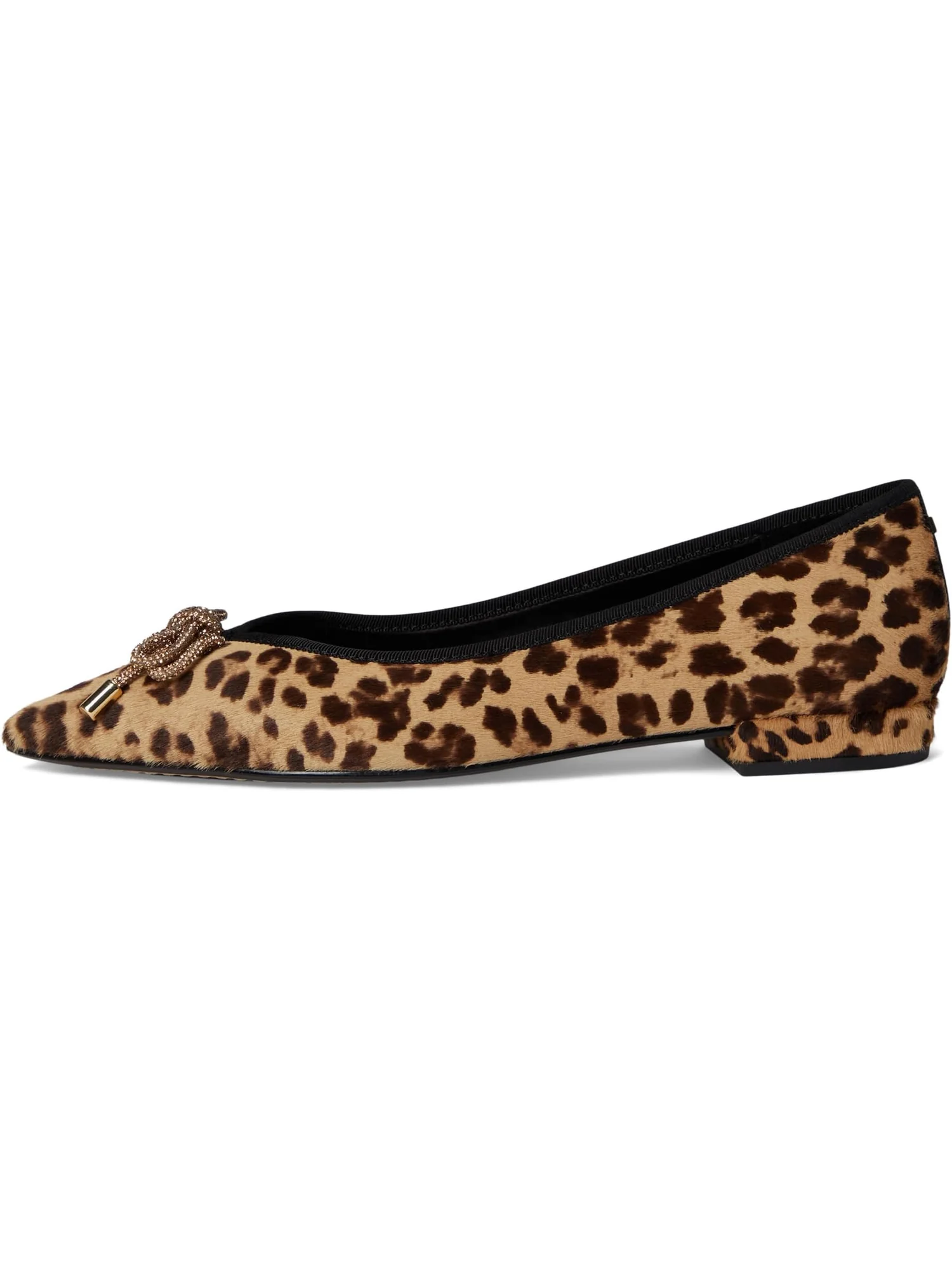 Балетки Birdies Women's The Goldfinch 15 Ballet Flat, Leopardprint Calf Hair — 4