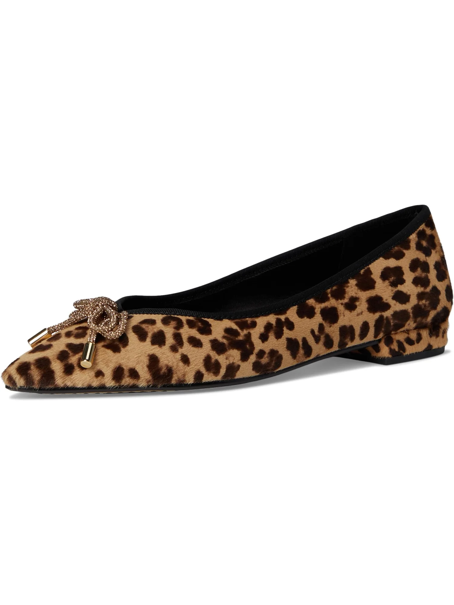 Балетки Birdies Women's The Goldfinch 15 Ballet Flat, Leopardprint Calf Hair — 7
