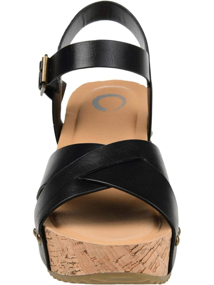 Туфли Journee Collection Comfort Foam Valentina Sandals — 7