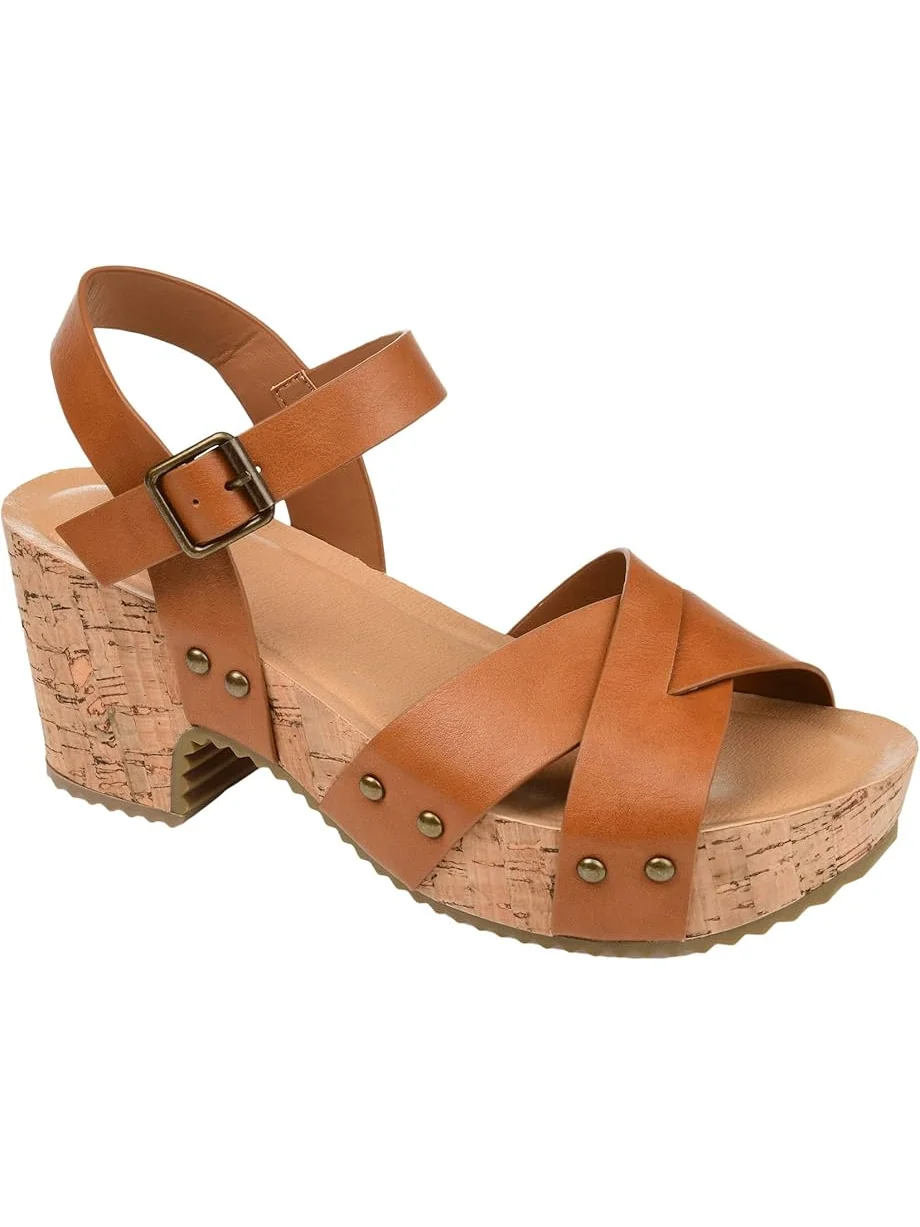 Туфли Journee Collection Comfort Foam Valentina Sandals — 1