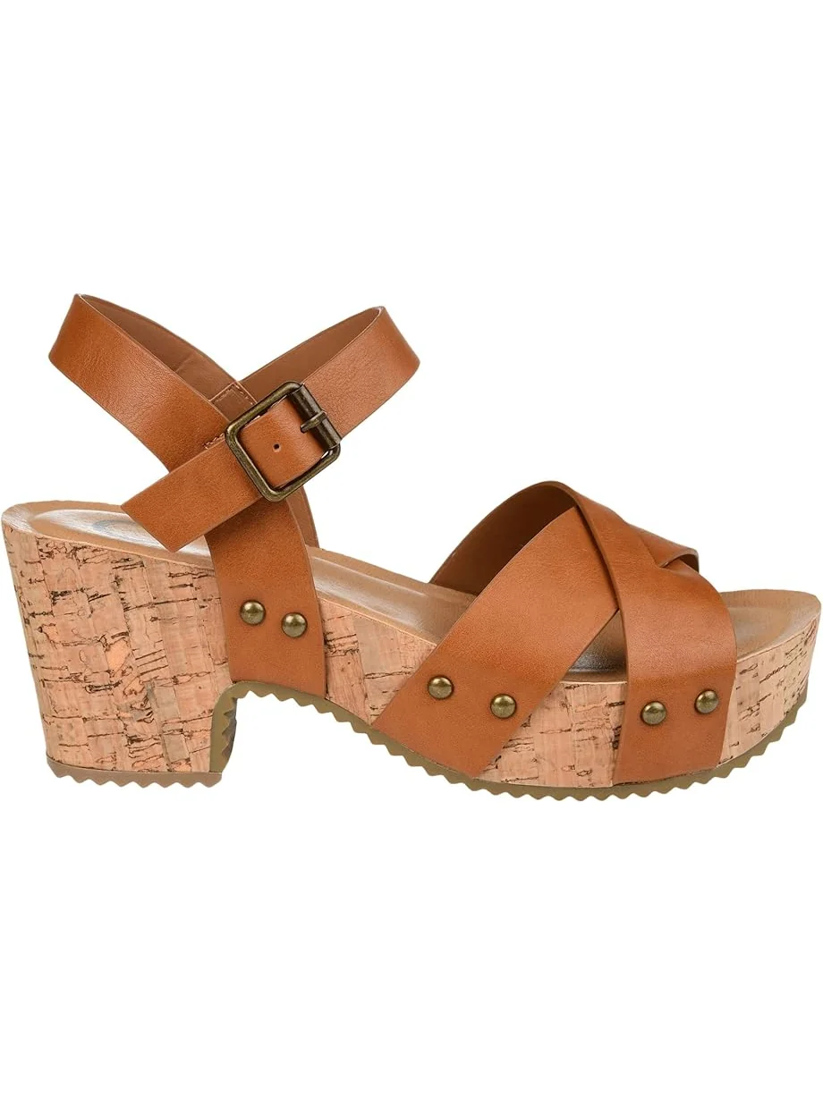 Туфли Journee Collection Comfort Foam Valentina Sandals — 5