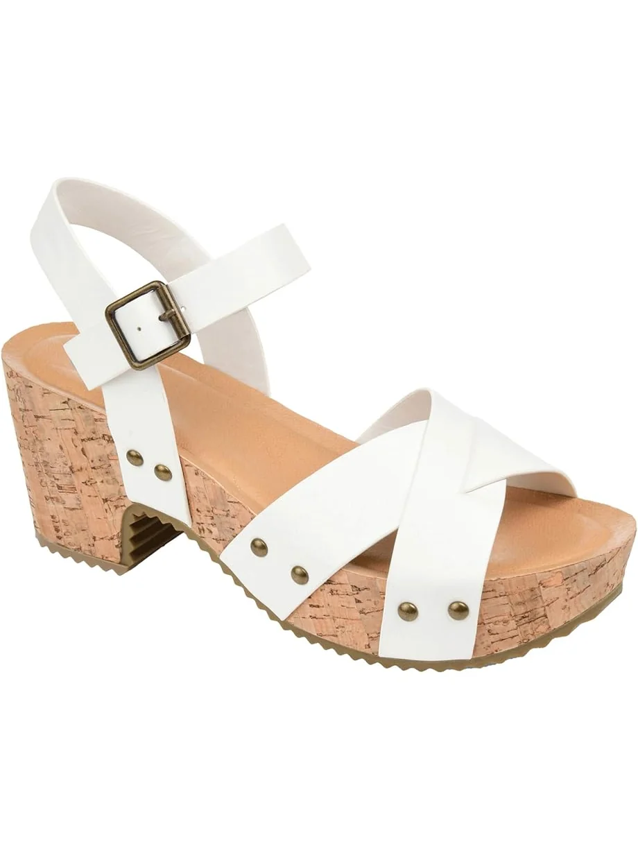 Туфли Journee Collection Comfort Foam Valentina Sandals — 1