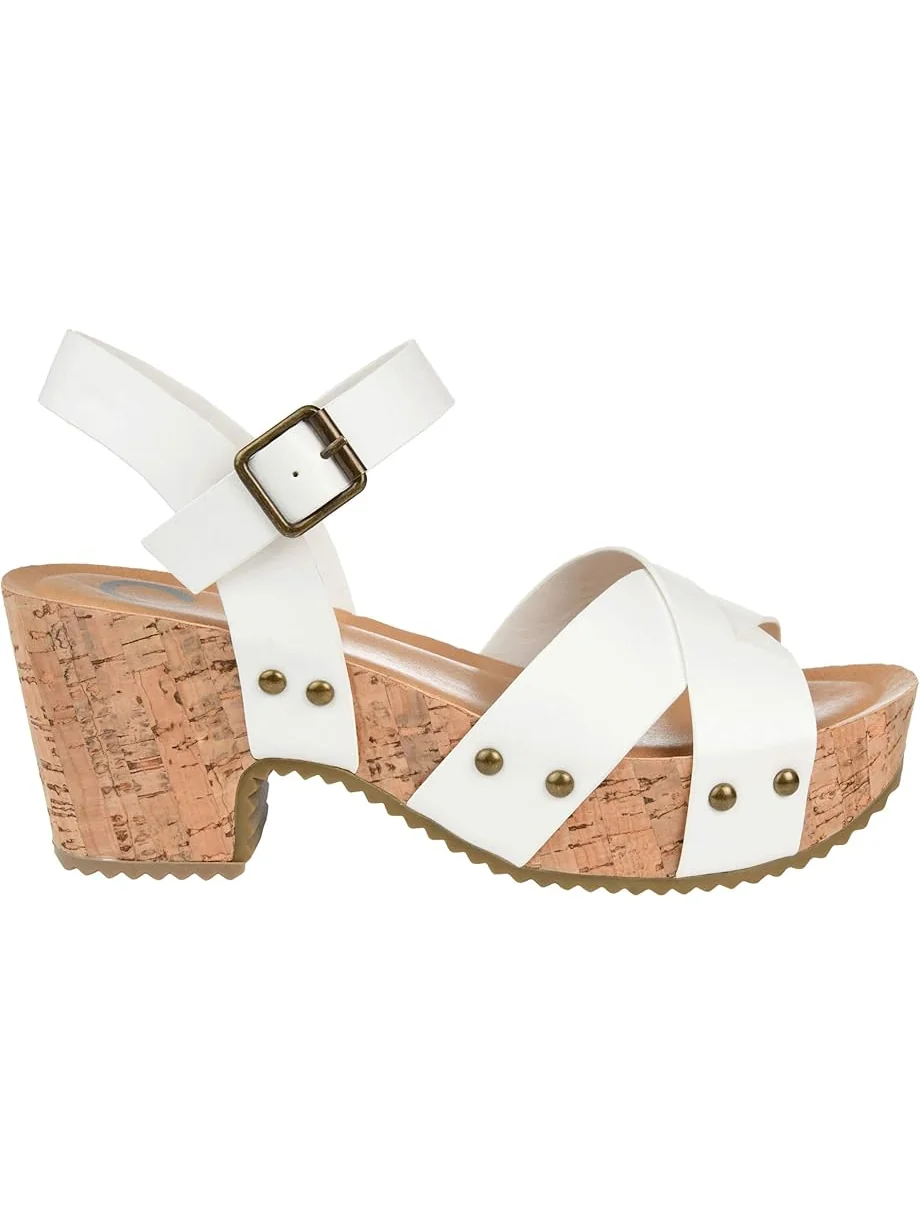 Туфли Journee Collection Comfort Foam Valentina Sandals — 5