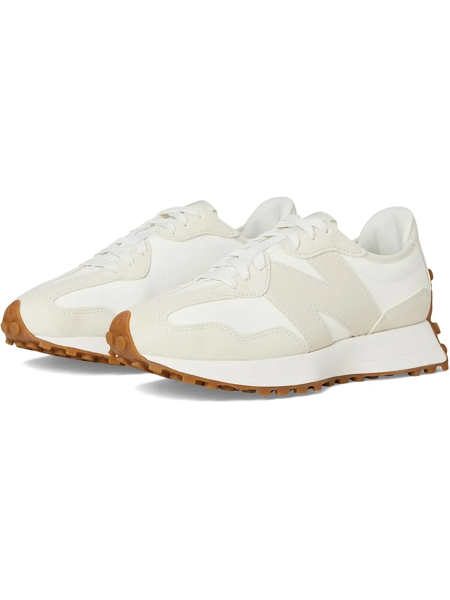 Кроссовки New Balance Classics 327, цвет Linen/Sea Salt — серый