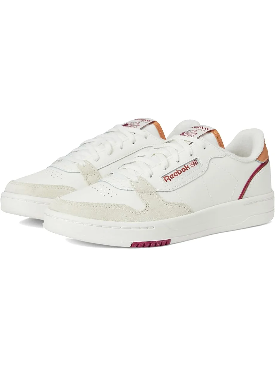Кроссовки Reebok Lifestyle Phase Court, цвет Chalk/Veryberry/Sunbaked Clay — 1