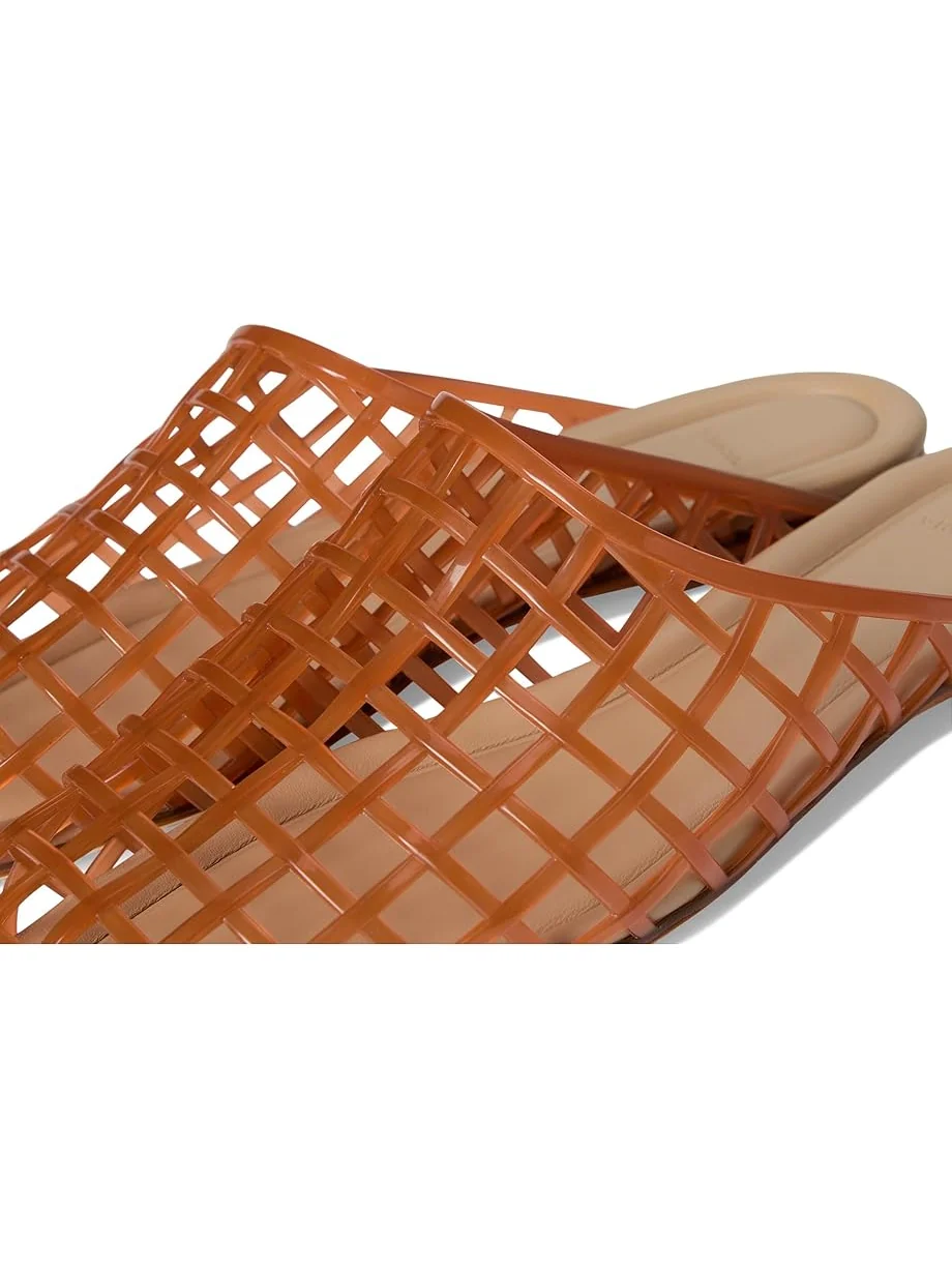 Женские мюли-клоги Vince Barcelona Jelly, Dark Amber 1 — 6